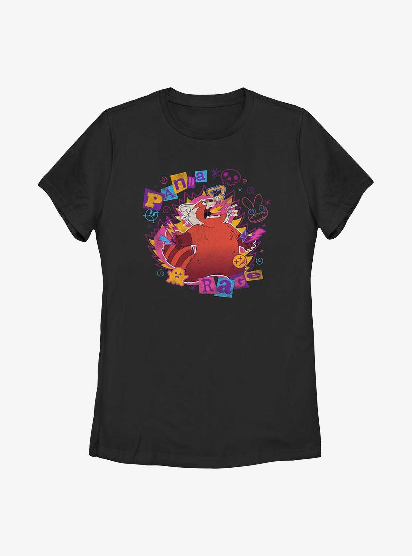 Disney Pixar Turning Red Panda Rage Womens T-Shirt, , hi-res
