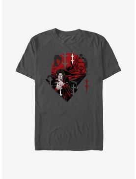 Castlevania Dracula T-Shirt, CHARCOAL, hi-res