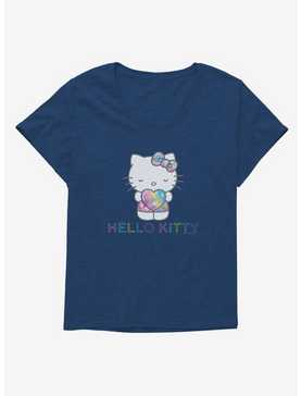 Hello Kitty Starshine Logo Girls T-Shirt Plus Size, , hi-res