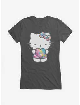 Hello Kitty Starshine Heart Girls T-Shirt, , hi-res