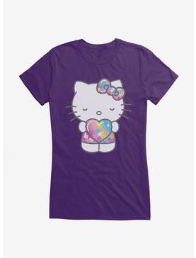 Hello Kitty Starshine Heart Girls T-Shirt, PURPLE, hi-res