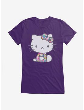 Hello Kitty Starshine Sitting Girls T-Shirt, PURPLE, hi-res