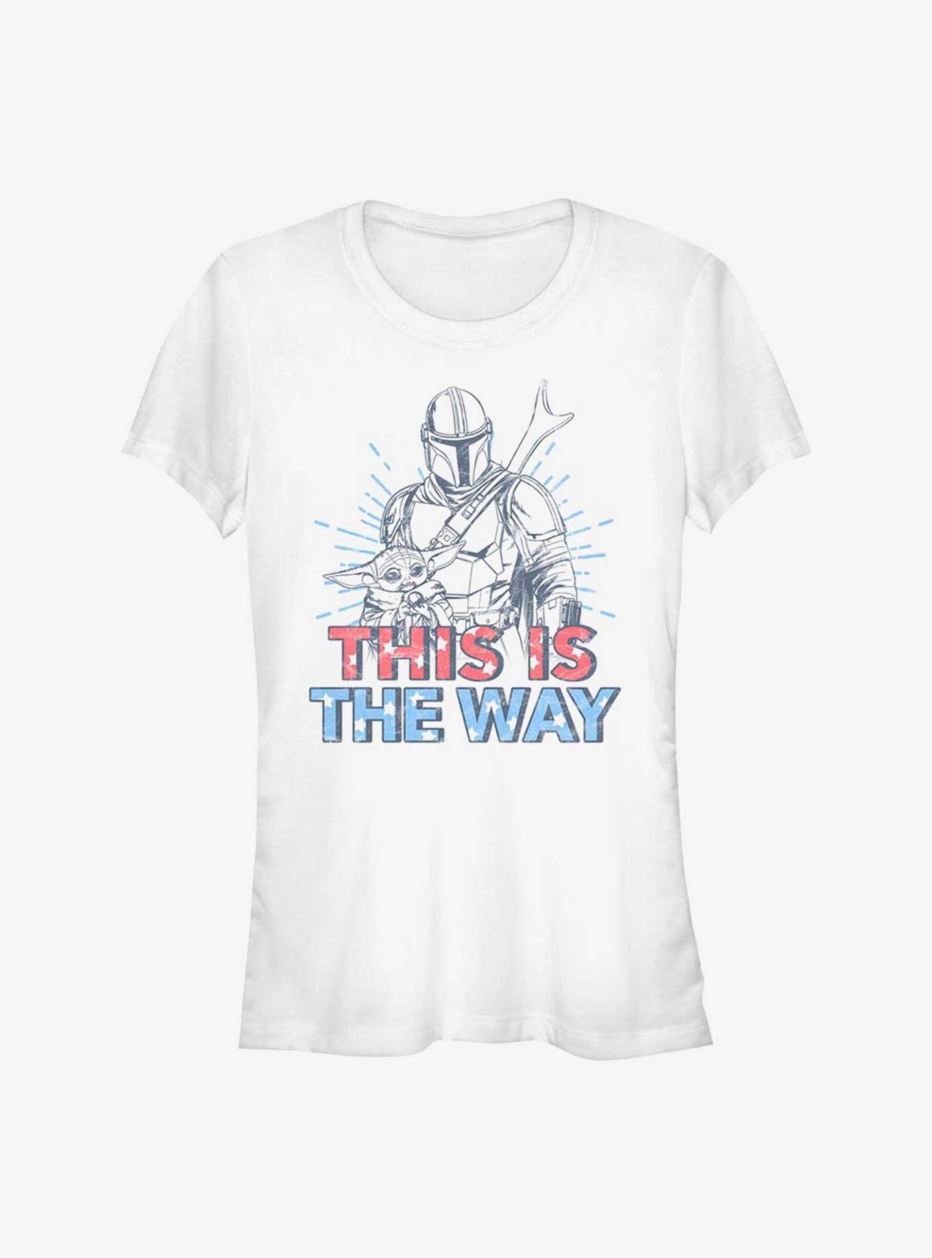 Star Wars The Mandalorian Americana Buddies Girls T-Shirt, , hi-res