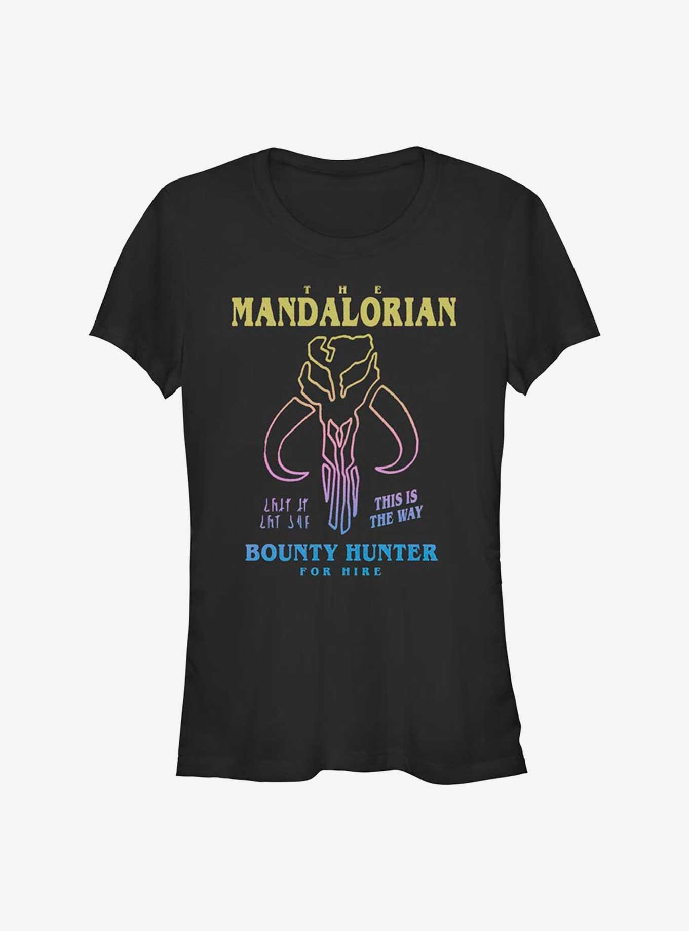 Star Wars The Mandalorian Bounty Hunter Girls T-Shirt, , hi-res