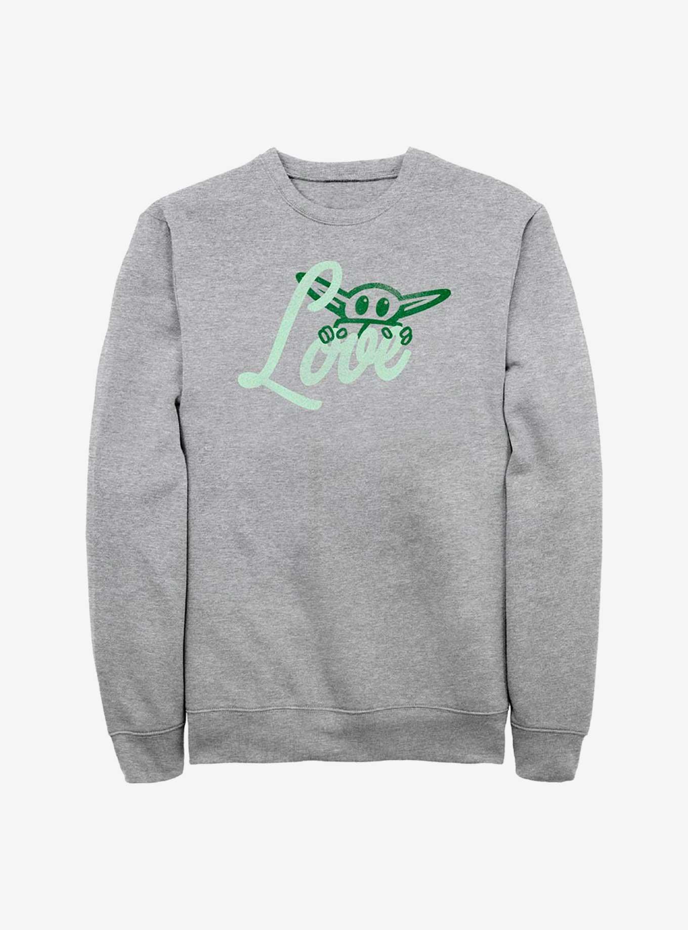 Star Wars The Mandalorian Valentine's Day Star Love Sweatshirt, , hi-res