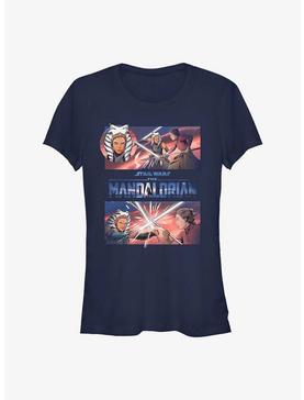 Star Wars The Mandalorian Clash With Ahsoka Girls T-Shirt, , hi-res