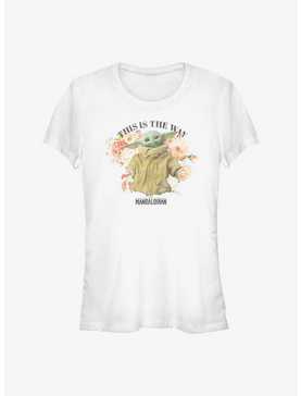 Star Wars The Mandalorian Floral Child Girls T-Shirt, , hi-res