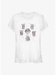 Star Wars The Mandalorian Grogu The Child Girls T-Shirt, WHITE, hi-res