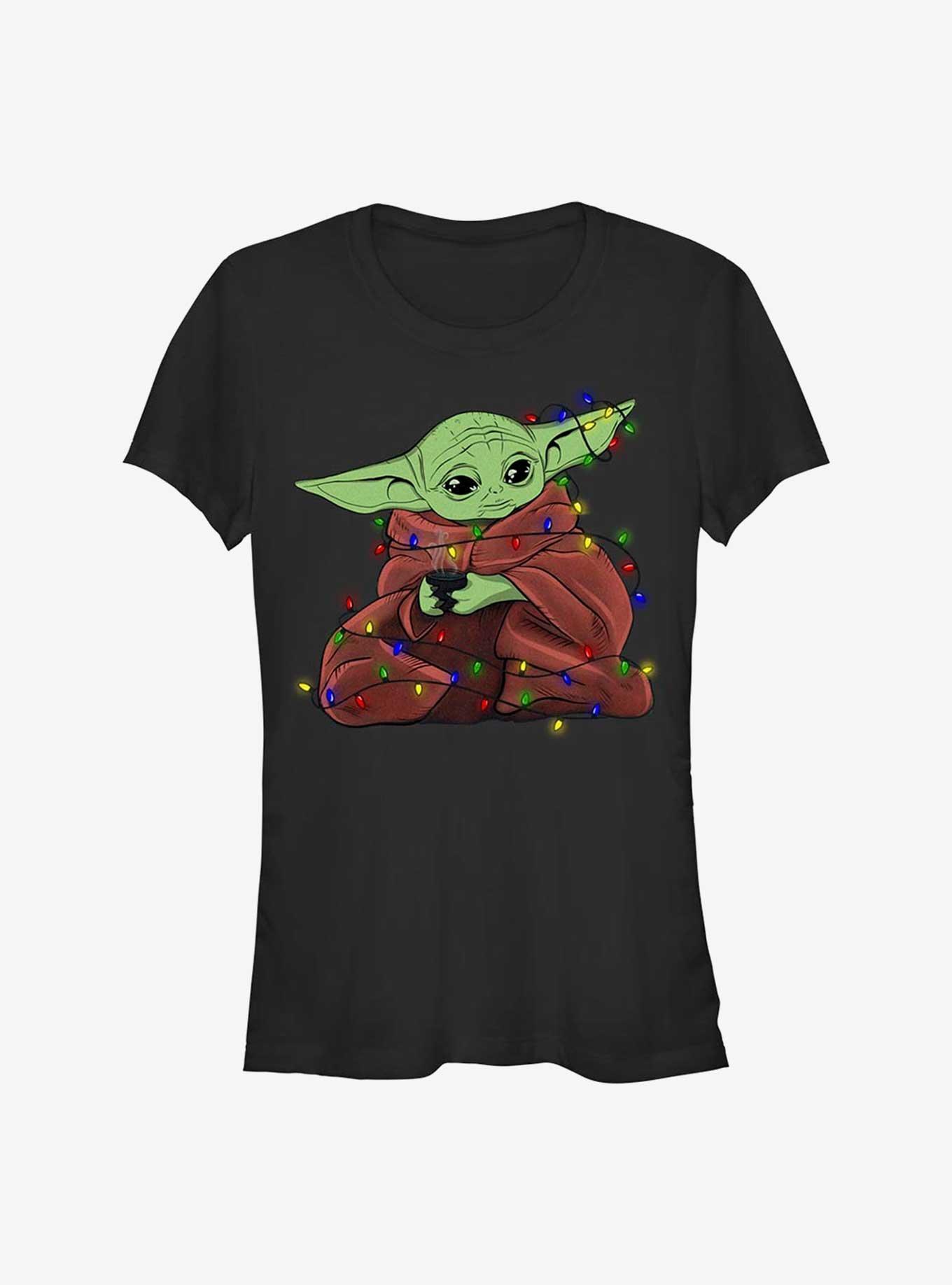 Star Wars The Mandalorian Grogu Lights Girls T-Shirt, , hi-res