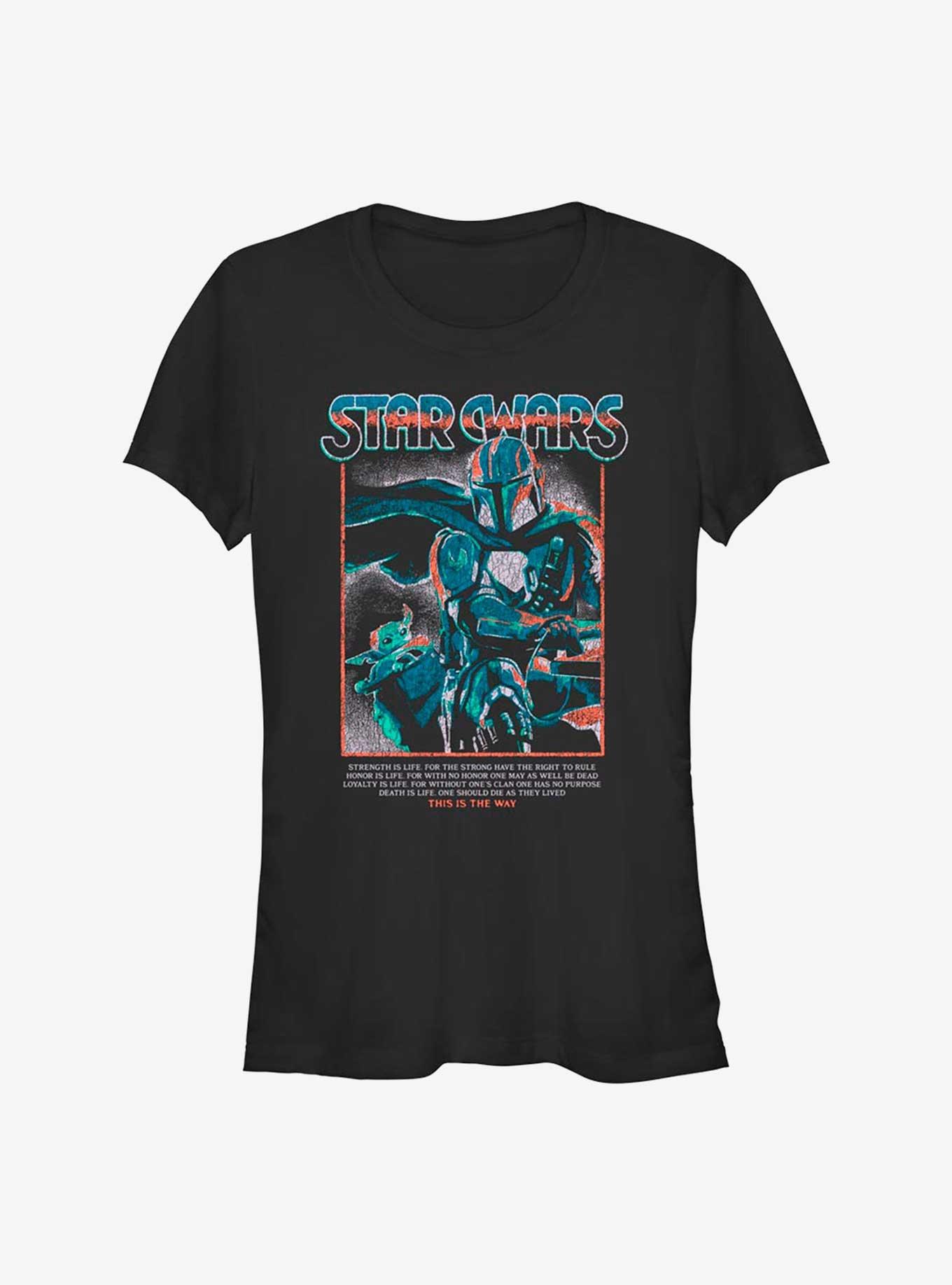 Star Wars The Mandalorian Joy Ride Girls T-Shirt