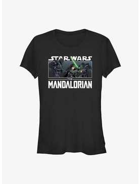 Star Wars The Mandalorian Luke Skywalker vs Dark Troopers Girls T-Shirt, , hi-res