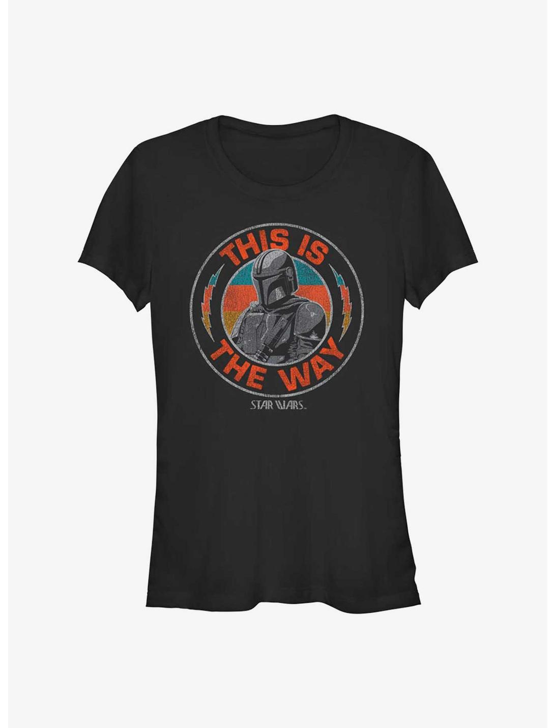Star Wars The Mandalorian Mando Way Girls T-Shirt, BLACK, hi-res