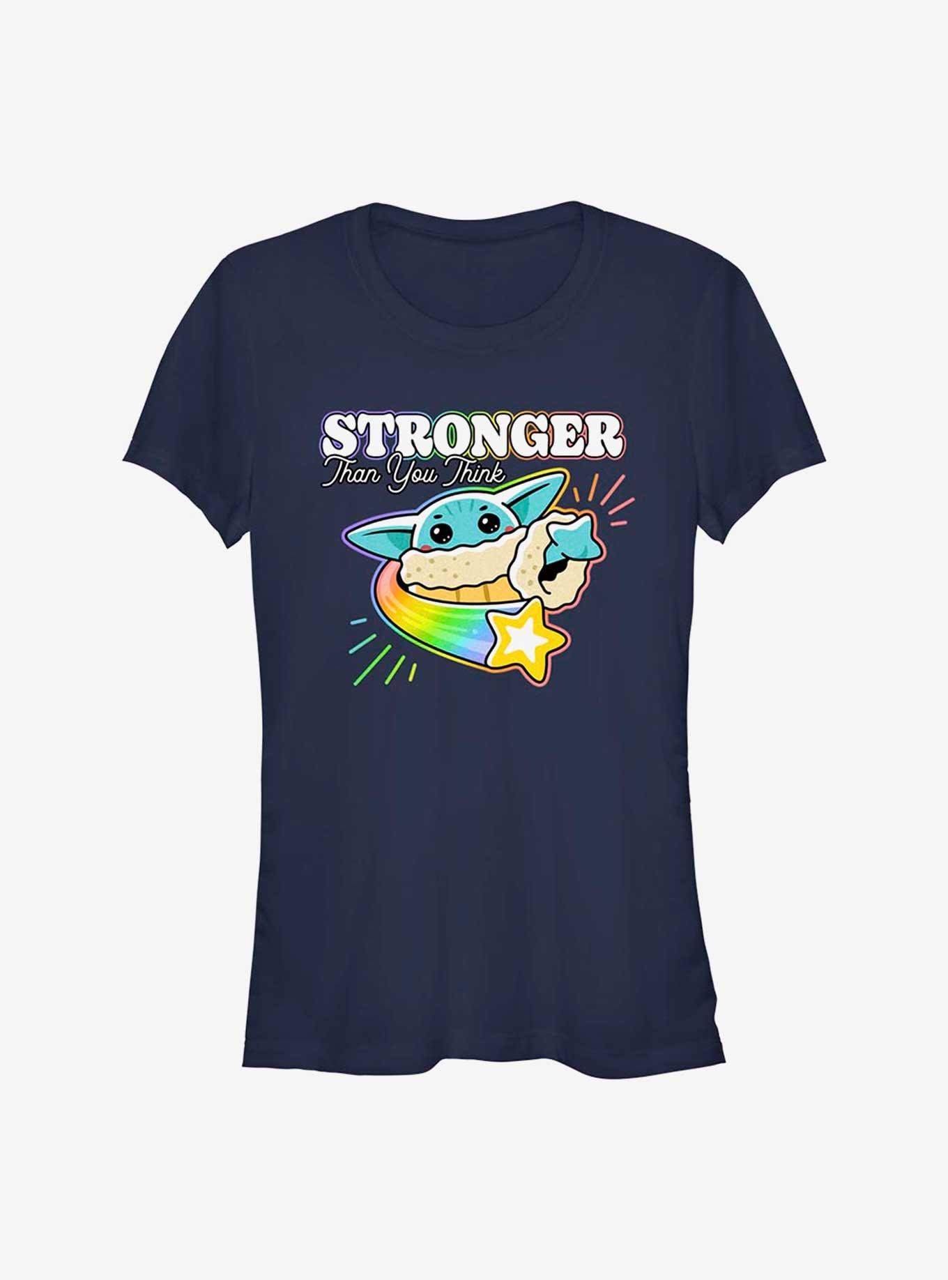 Star Wars The Mandalorian Stronger Than You Think Girls T-Shirt, , hi-res