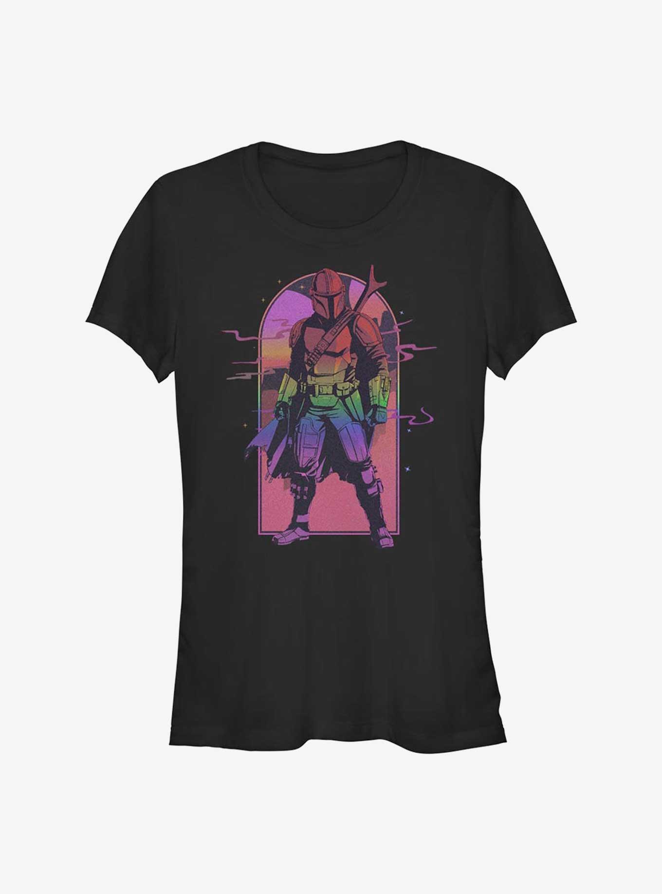 Star Wars The Mandalorian Sunset Spectacular Girls T-Shirt, , hi-res