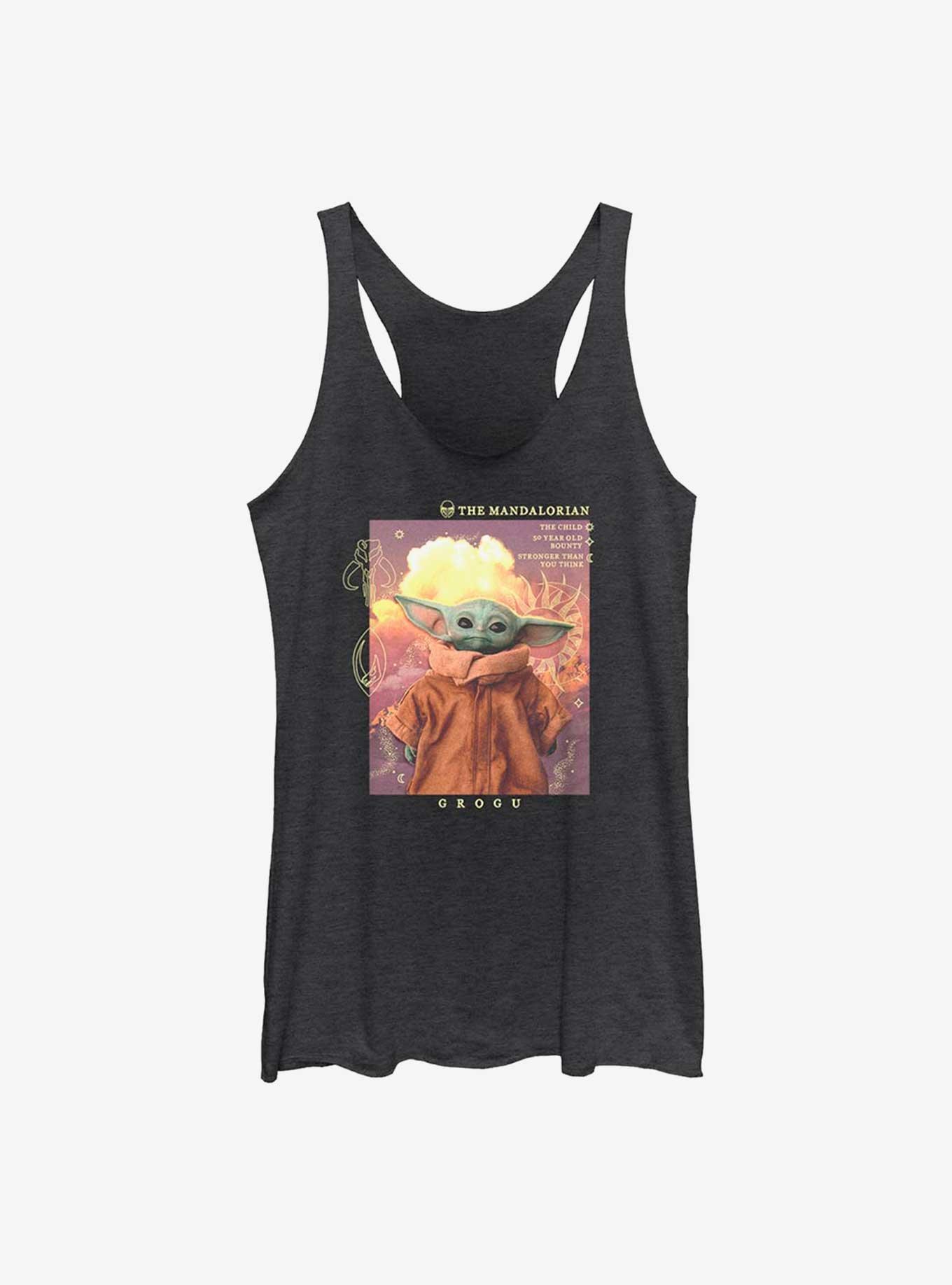 Star Wars The Mandalorian Grogu Celestial Girls Tank