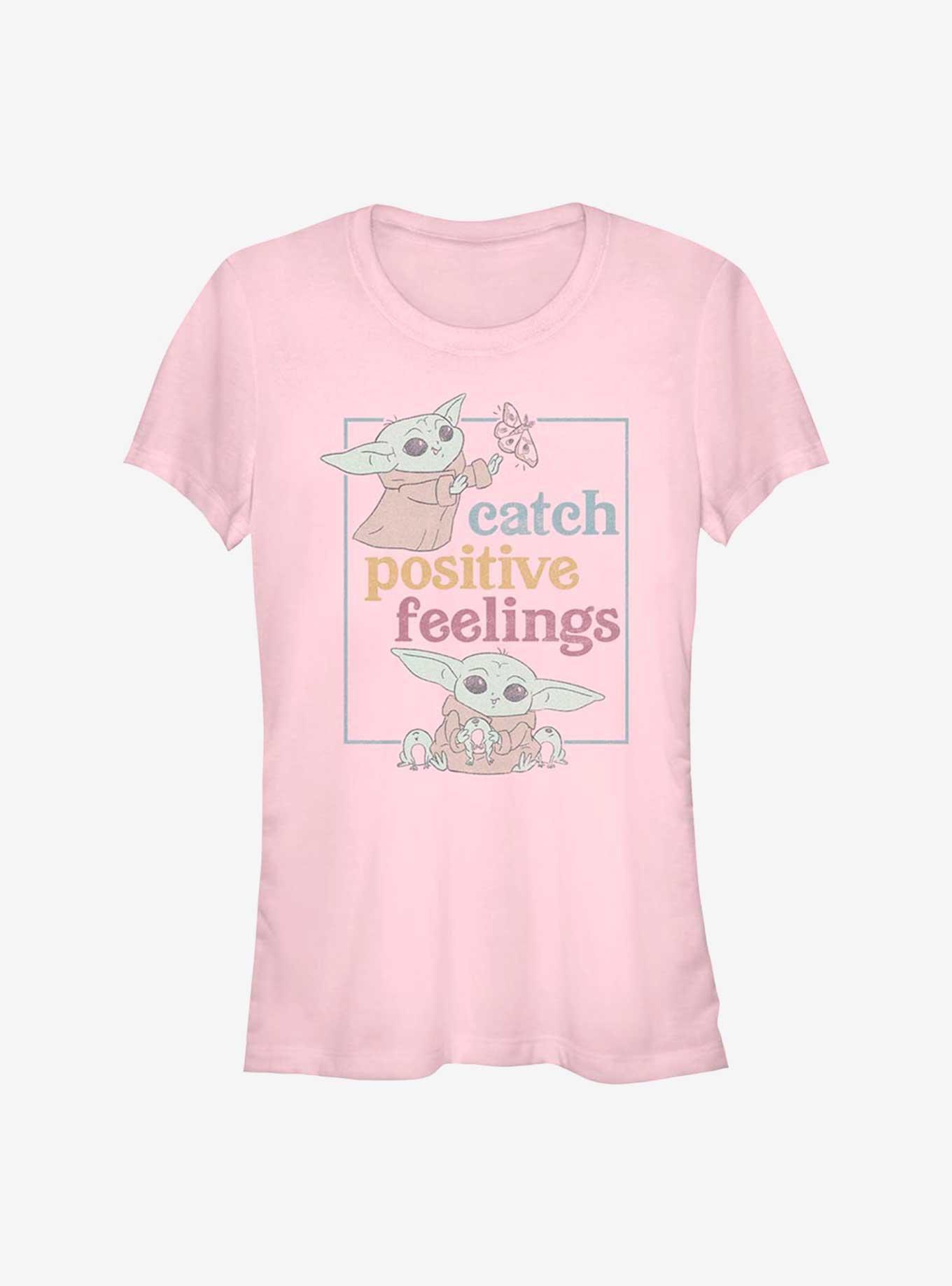 Star Wars The Mandalorian Positive Feelings Girls T-Shirt, , hi-res