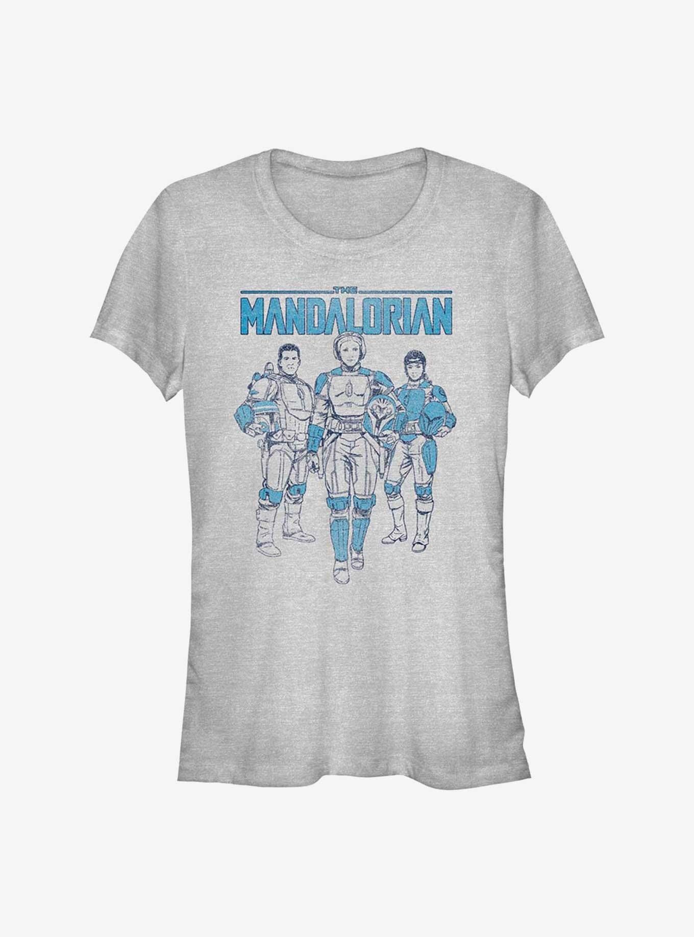 Star Wars The Mandalorian Super Crew Girls T-Shirt, , hi-res