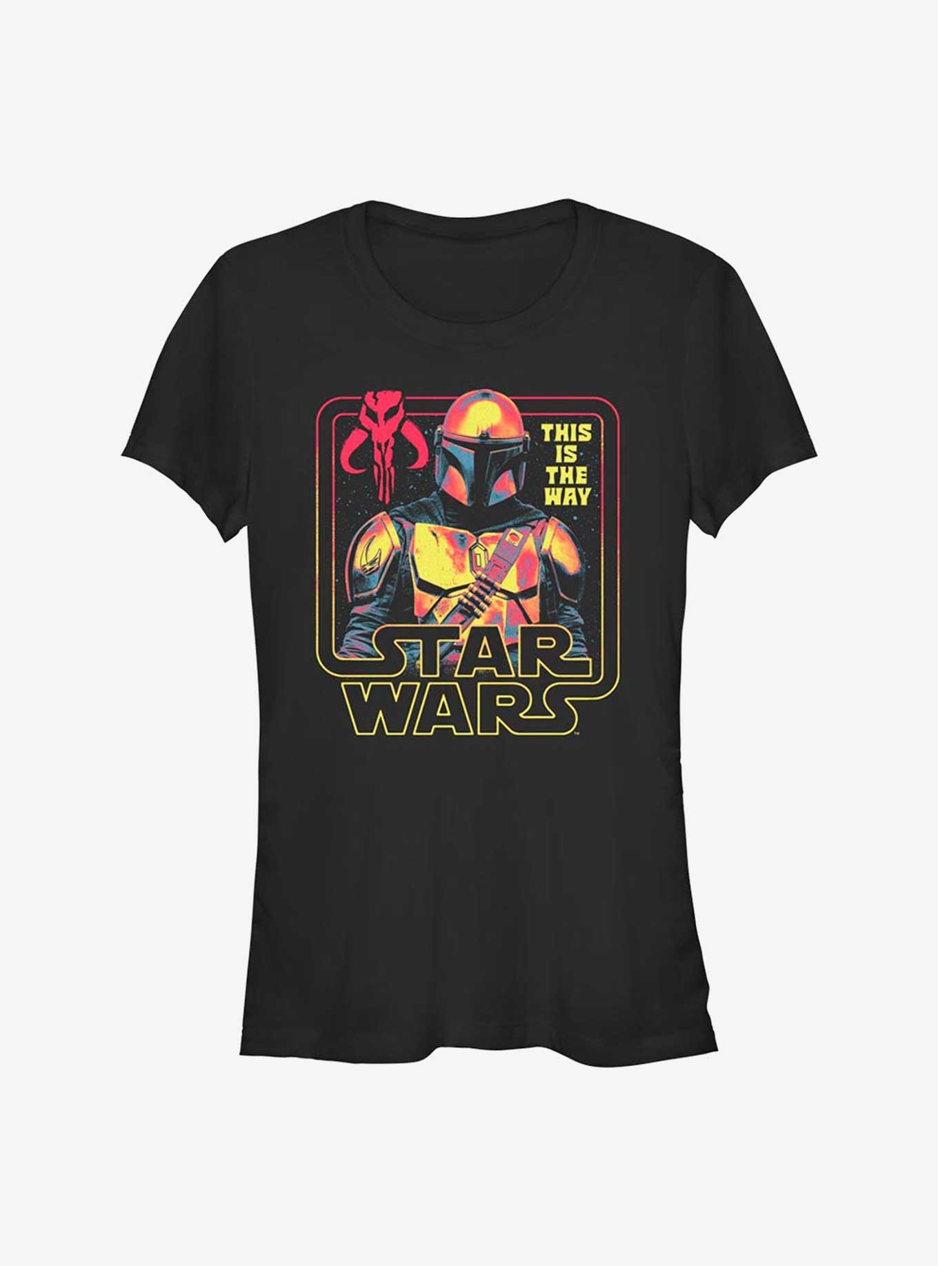 Star Wars The Mandalorian Protector Girls T-Shirt