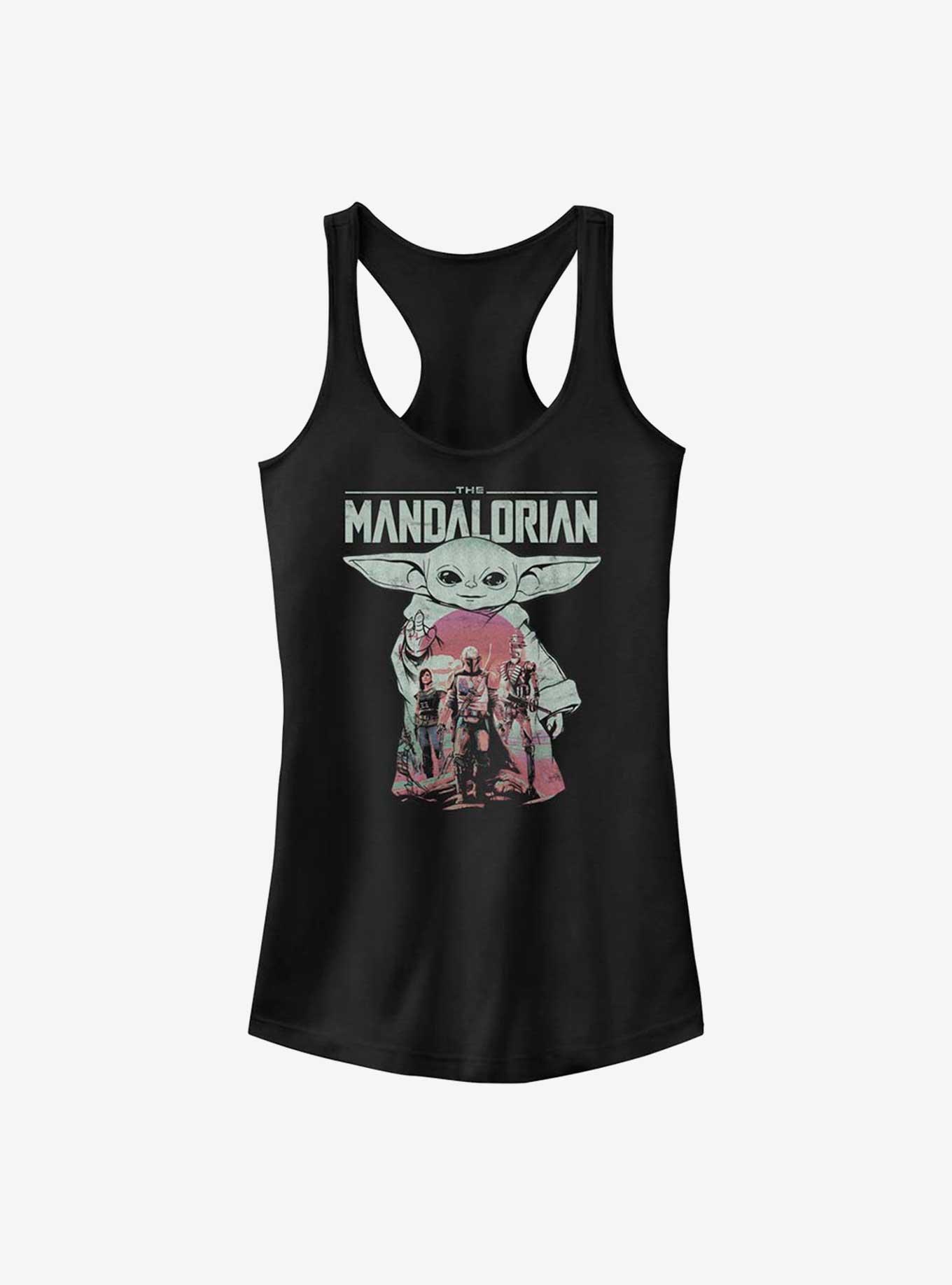 Star Wars The Mandalorian Grogu's Squad Girls Tank