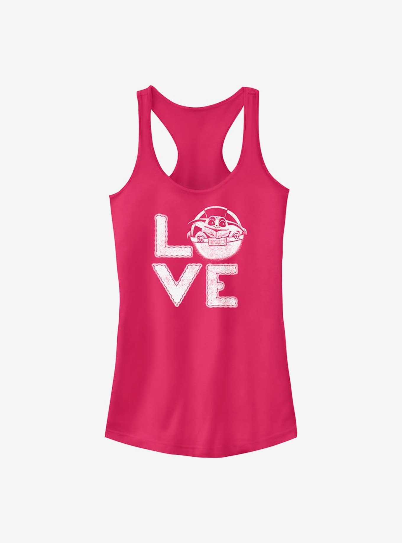 Star Wars The Mandalorian Valentine's Day Love Grogu Girls Tank, , hi-res