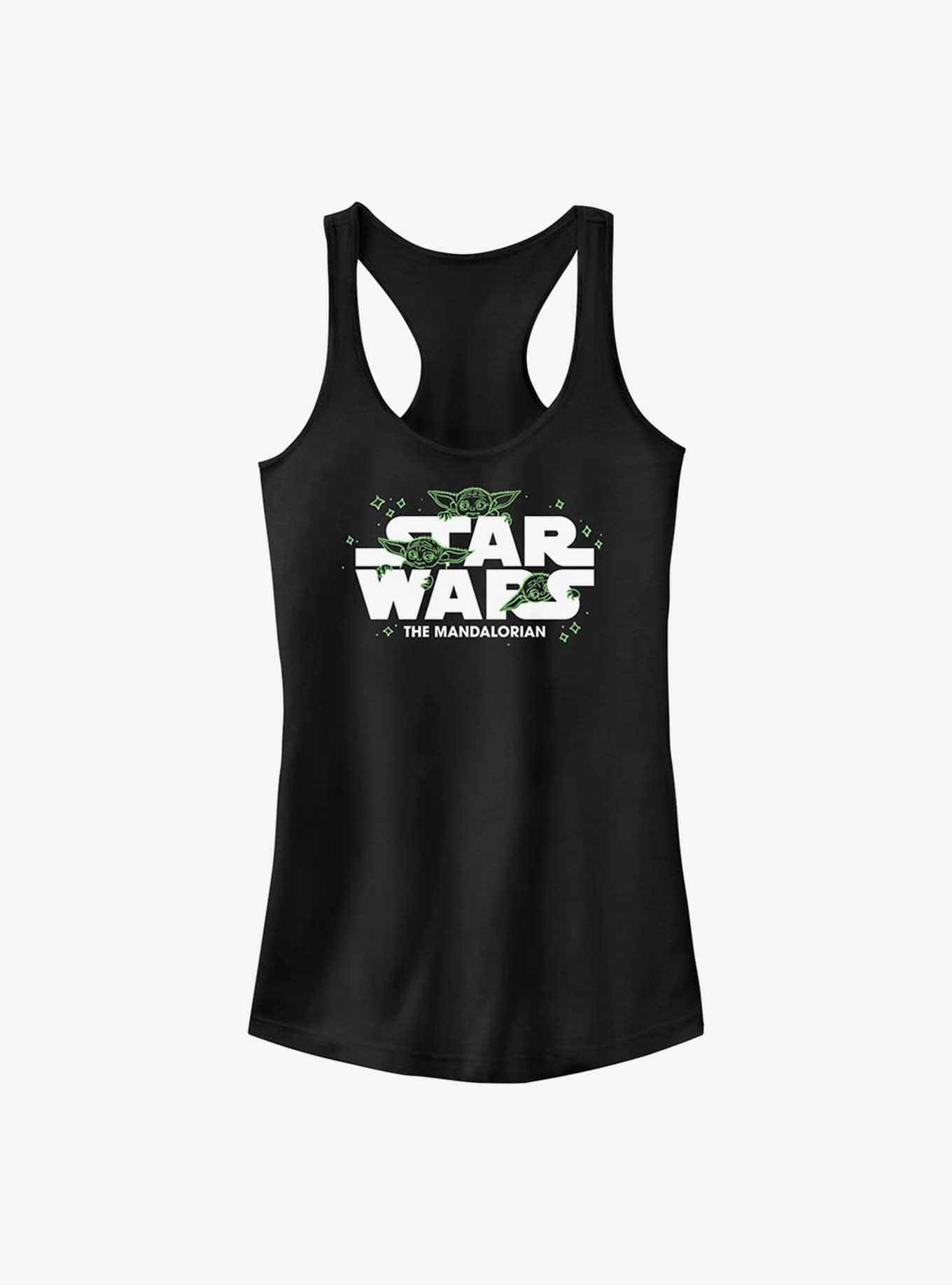 Star Wars The Mandalorian The Child Space Logo Girls Tank