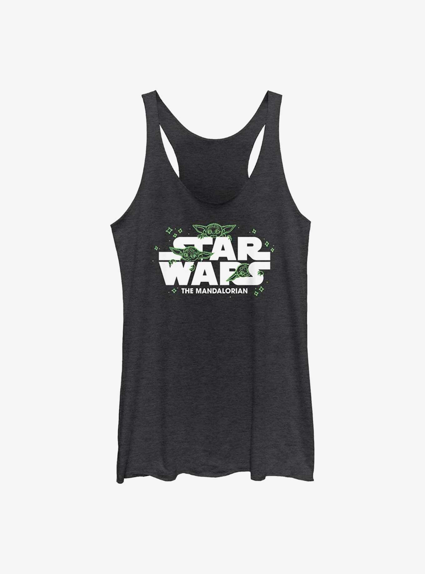 Star Wars The Mandalorian The Child Space Logo Girls Tank, , hi-res