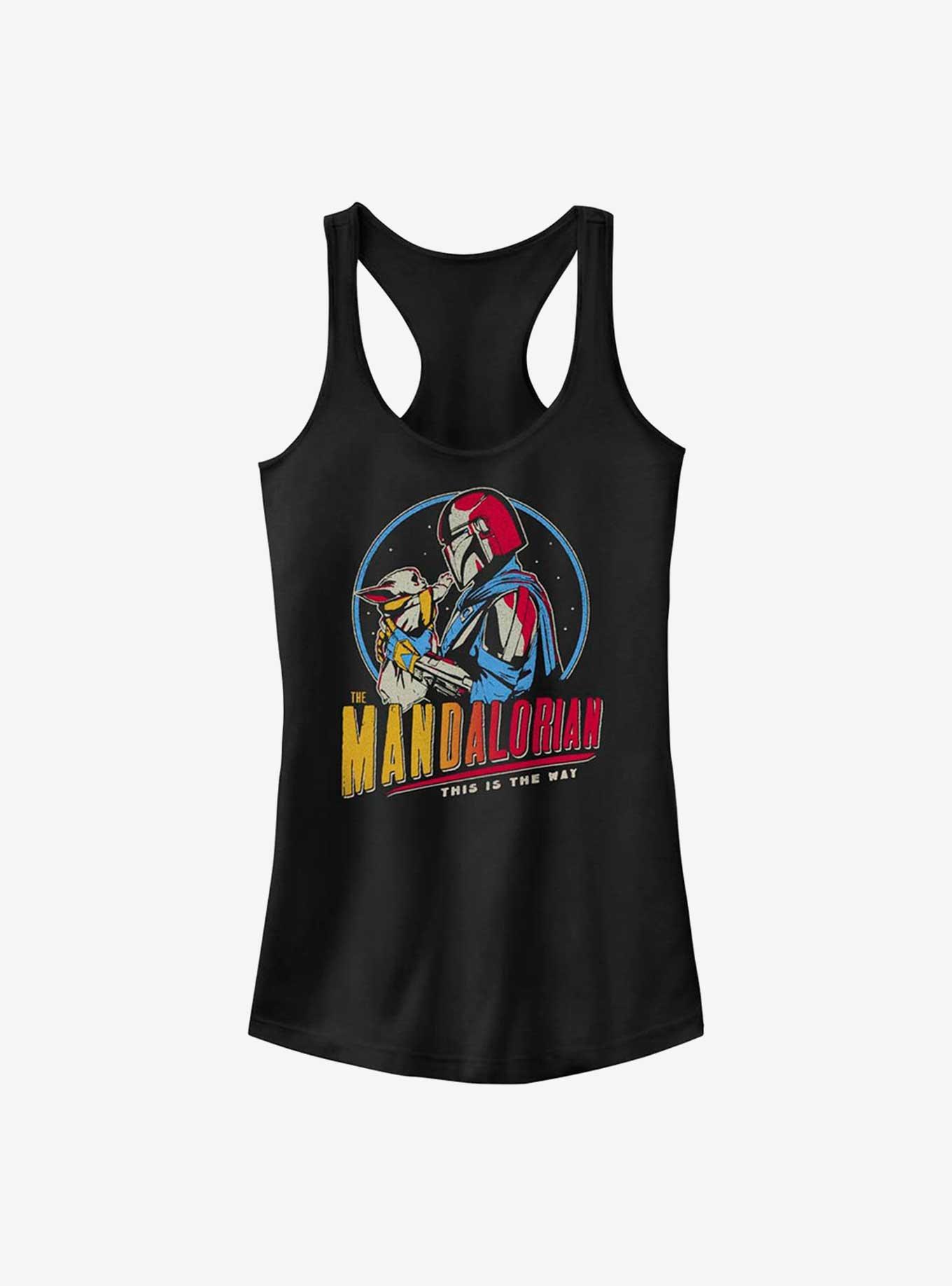 Star Wars The Mandalorian Dark Rainbow Girls Tank, , hi-res