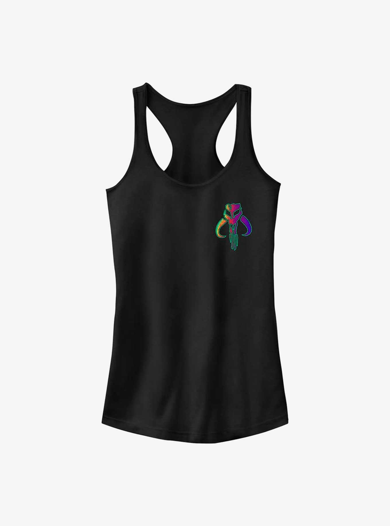 Star Wars The Mandalorian Neon Mythosaur Icon Girls Tank, , hi-res