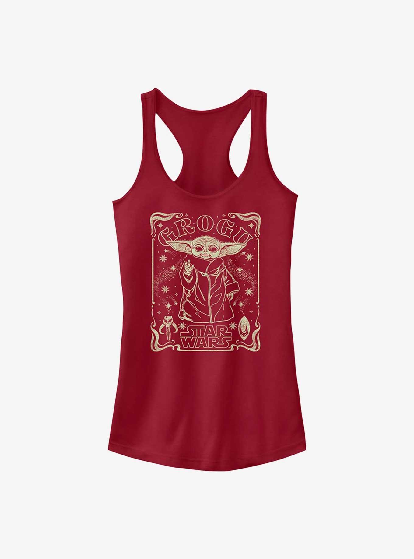 Star Wars The Mandalorian Starry Grogu Girls Tank