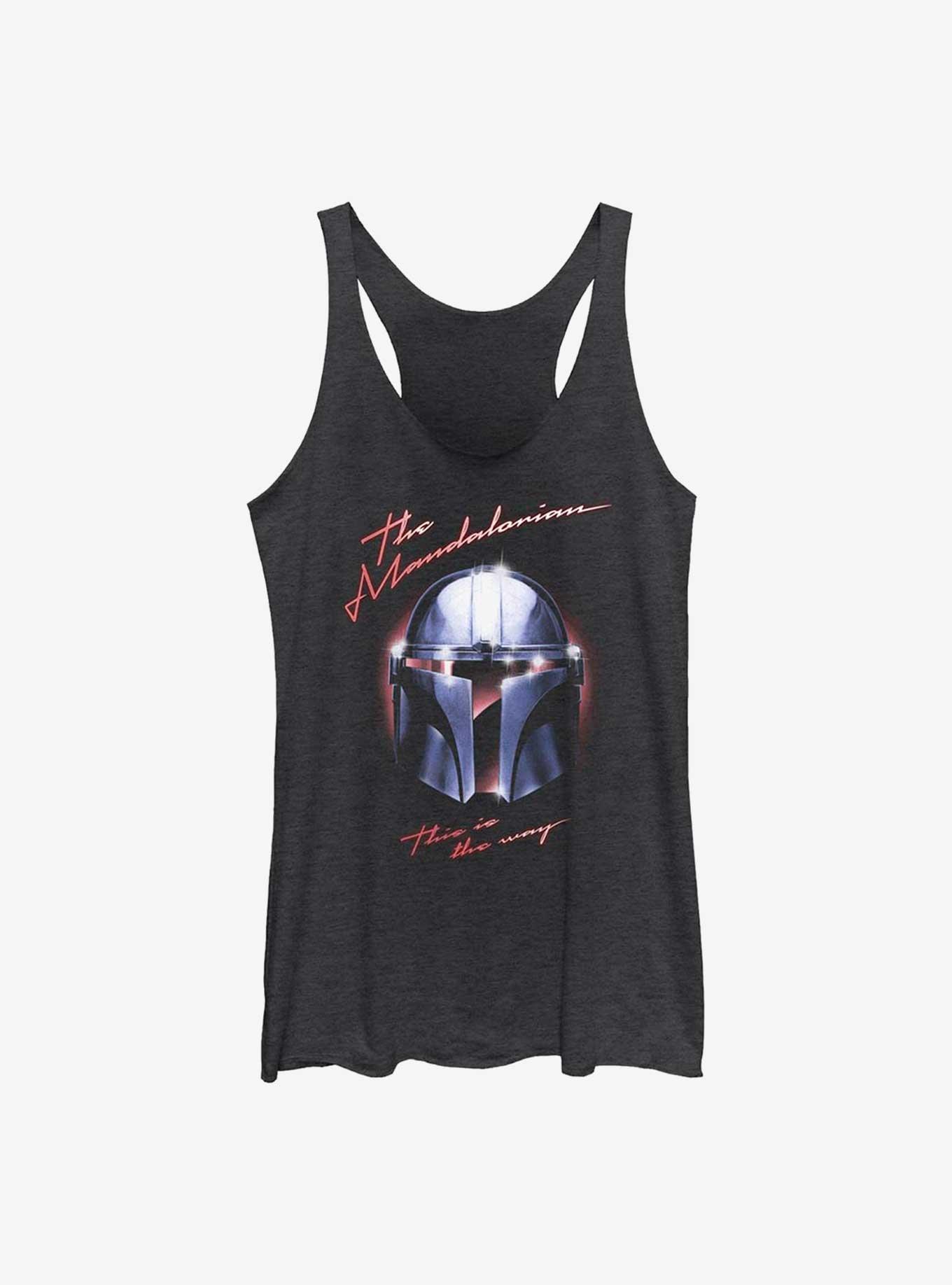 Star Wars The Mandalorian Helmet Chrome Girls Tank, , hi-res