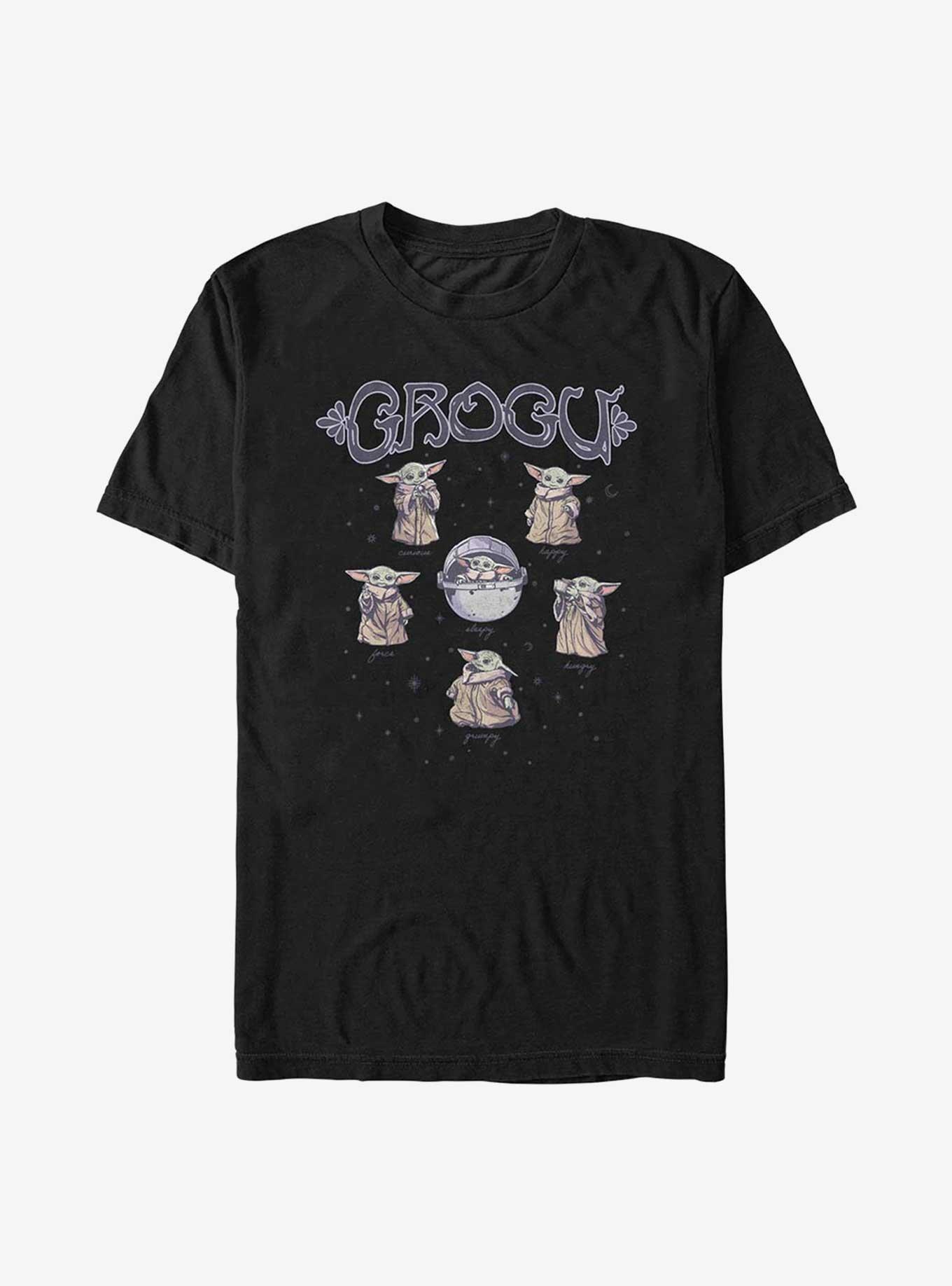 Star Wars The Mandalorian Grogu T-Shirt, BLACK, hi-res