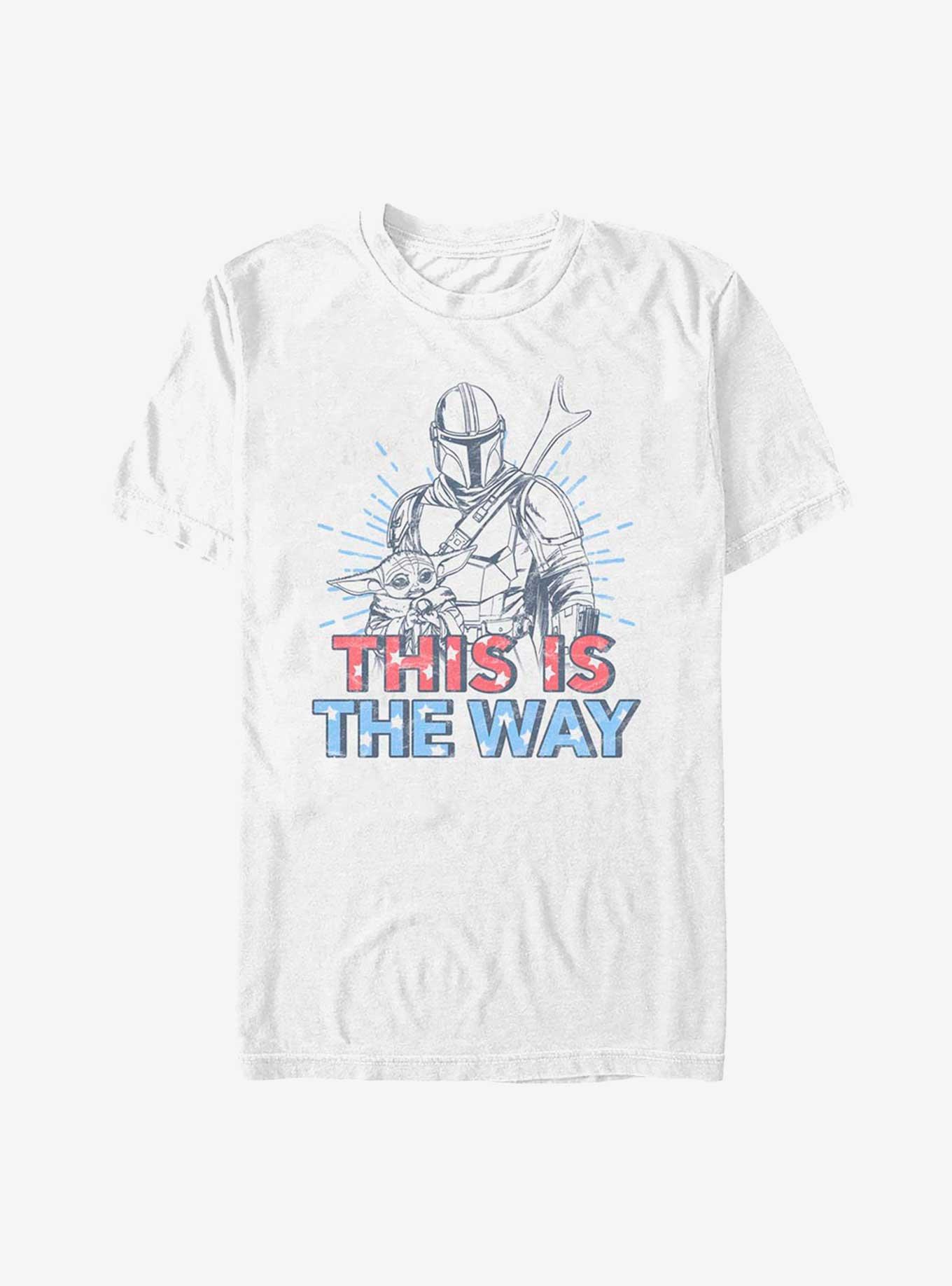 Star Wars The Mandalorian Americana Buddies T-Shirt, , hi-res