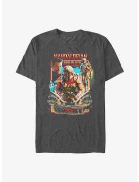 Star Wars The Mandalorian Cobb Vanth The Marshal T-Shirt, CHAR HTR, hi-res