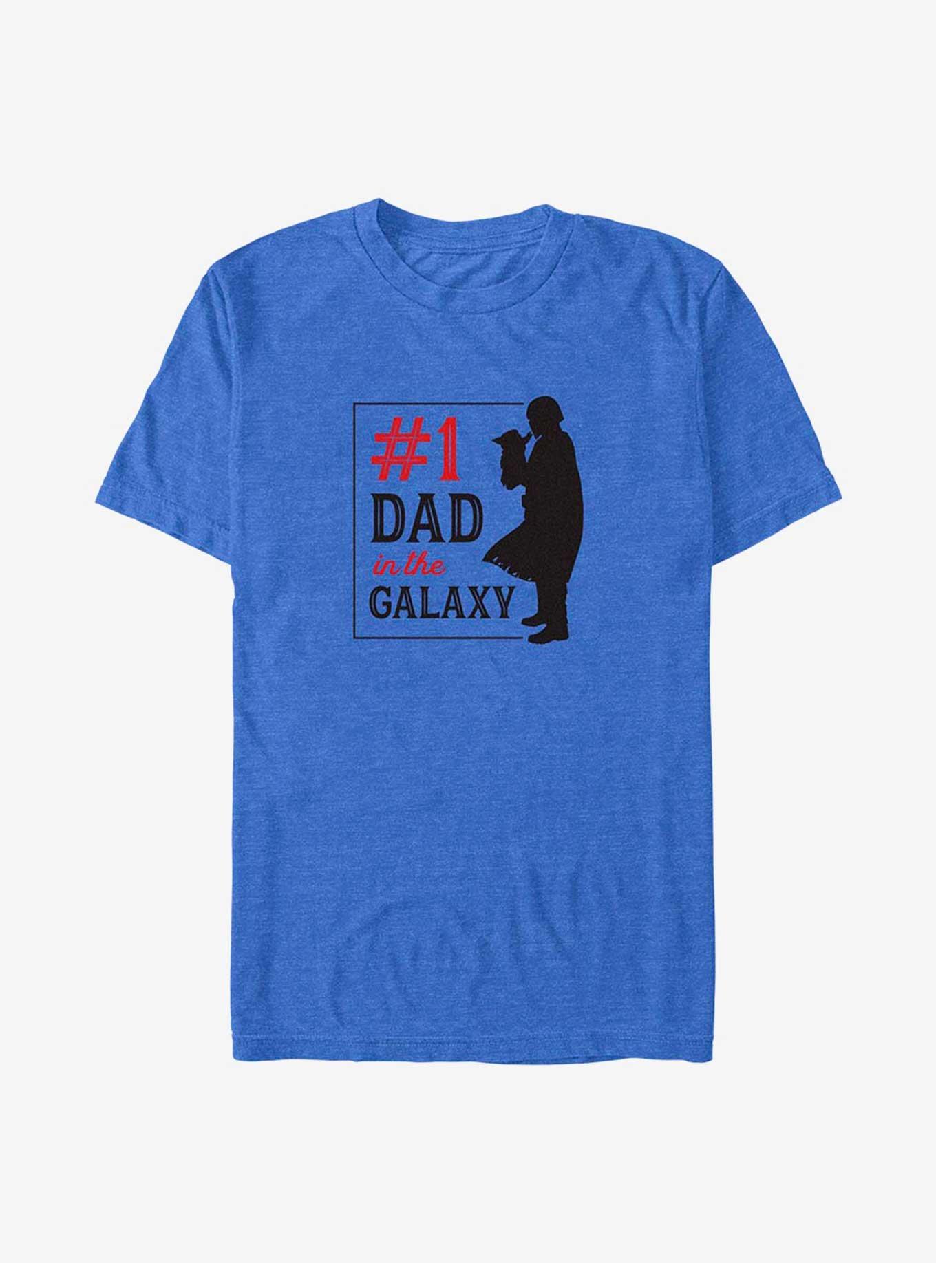 Star Wars The Mandalorian Mando Silhouette T-Shirt, ROY HTR, hi-res