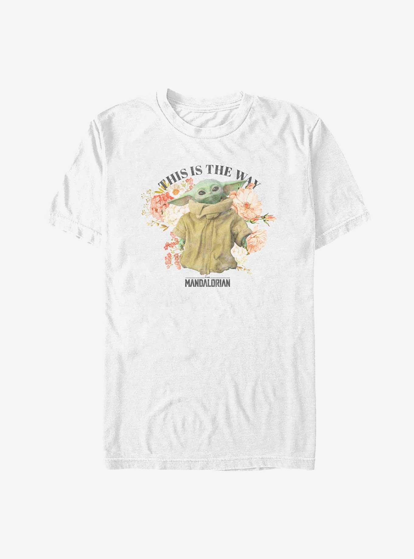 Star Wars The Mandalorian Floral Child T-Shirt