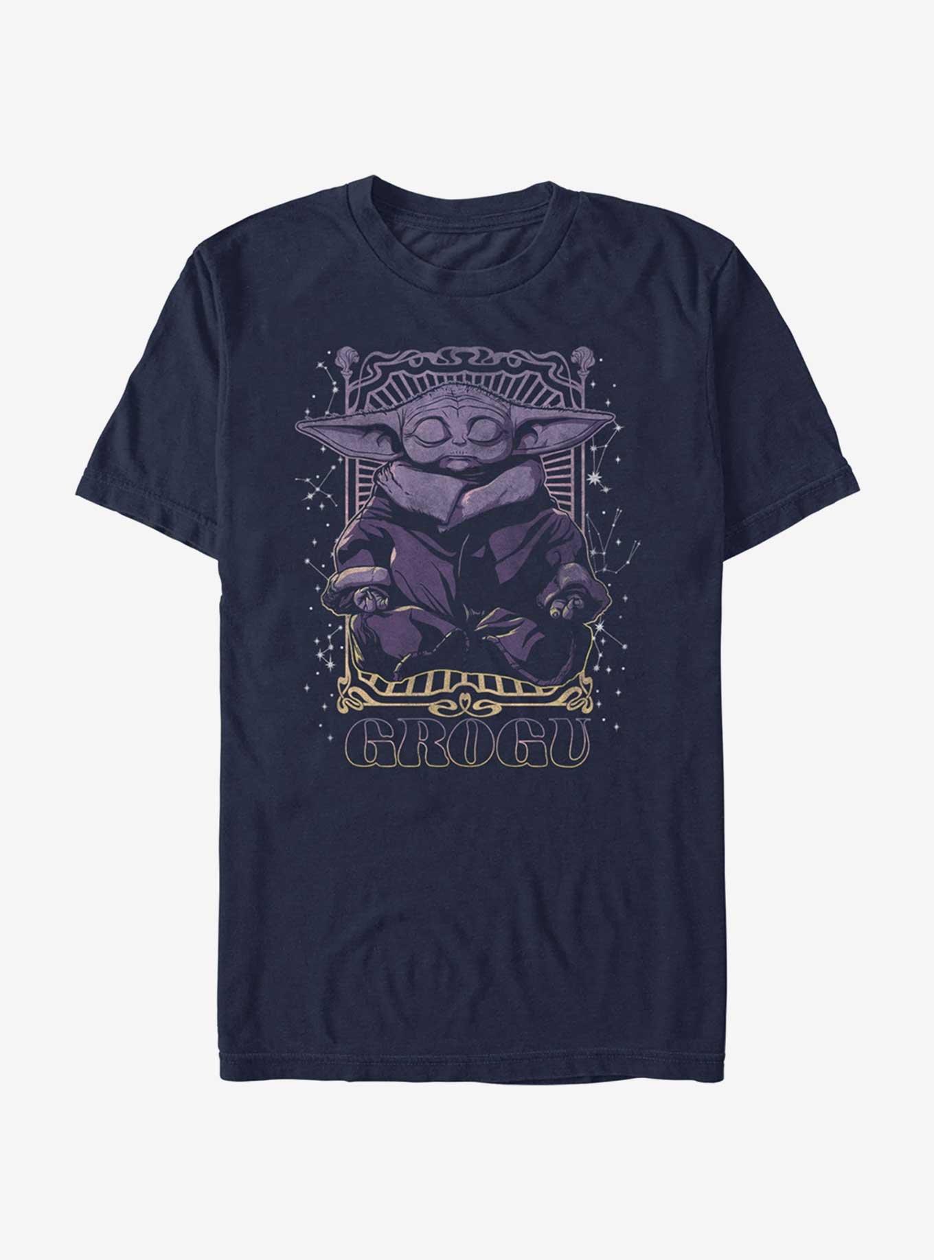 Star Wars The Mandalorian Grogu Meditation T-Shirt, , hi-res