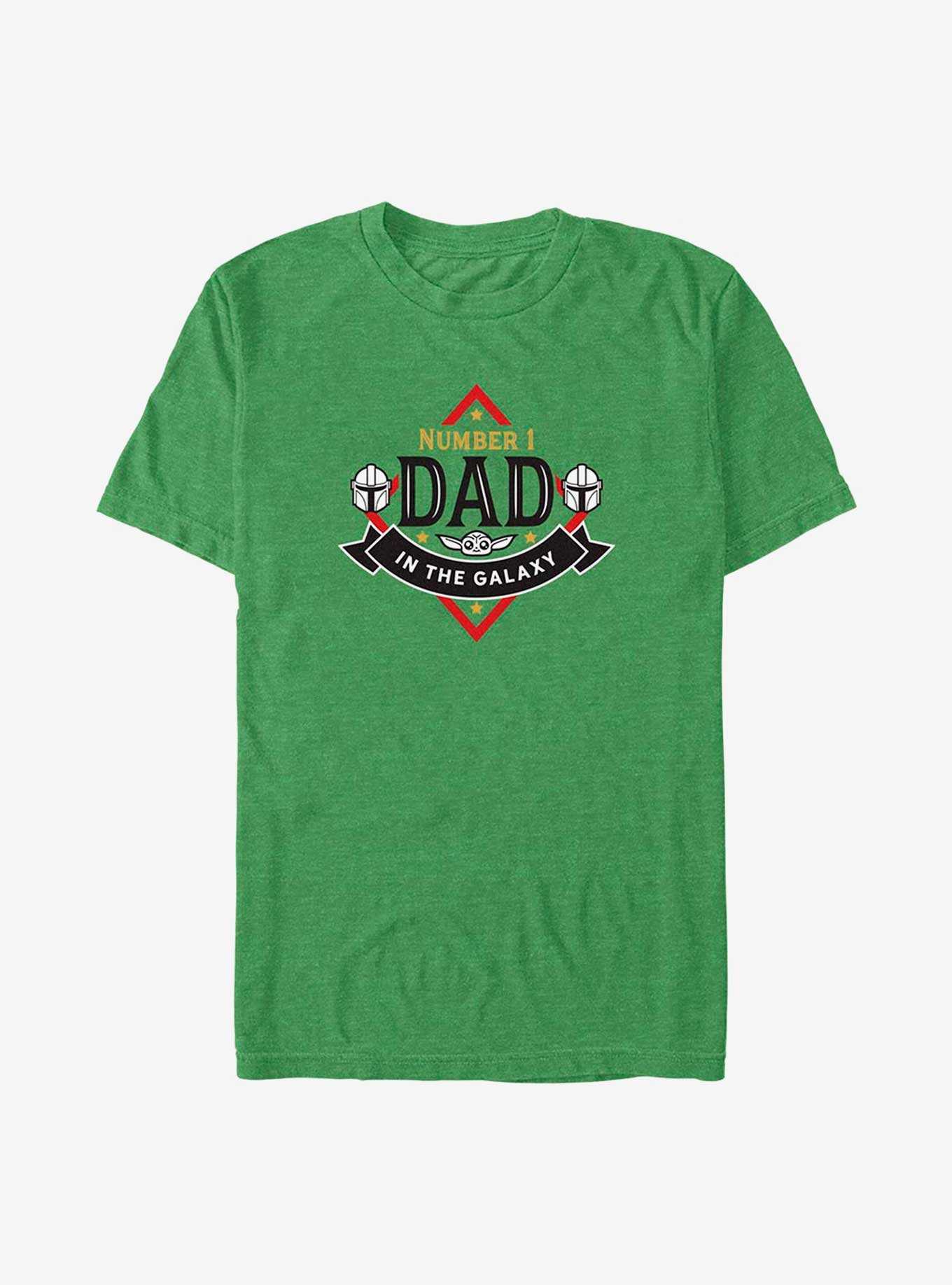 Star Wars The Mandalorian Father's Day Number One Dad T-Shirt, , hi-res