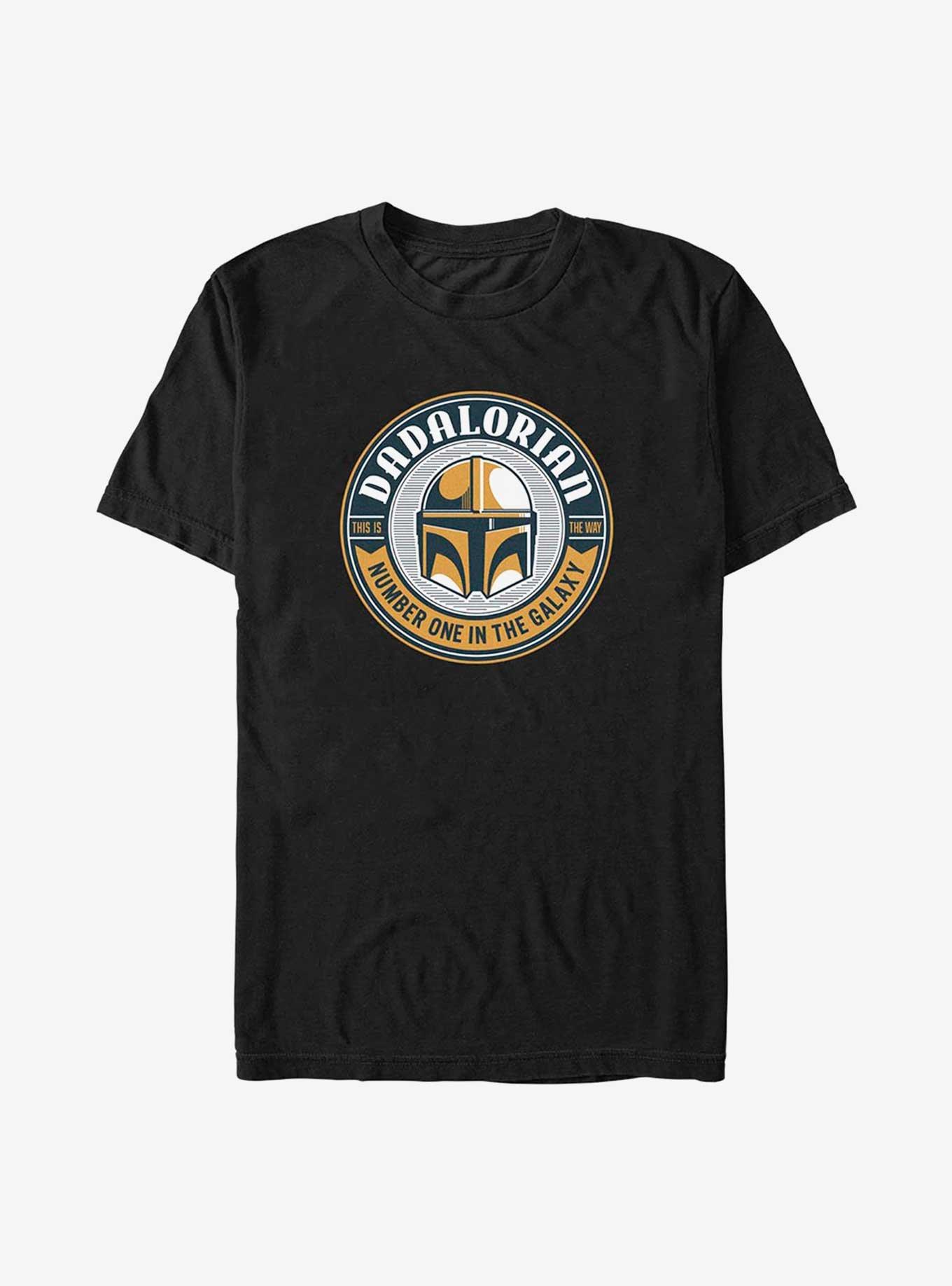 Star Wars The Mandalorian Father's Day Number One Dadalorian T-Shirt, , hi-res