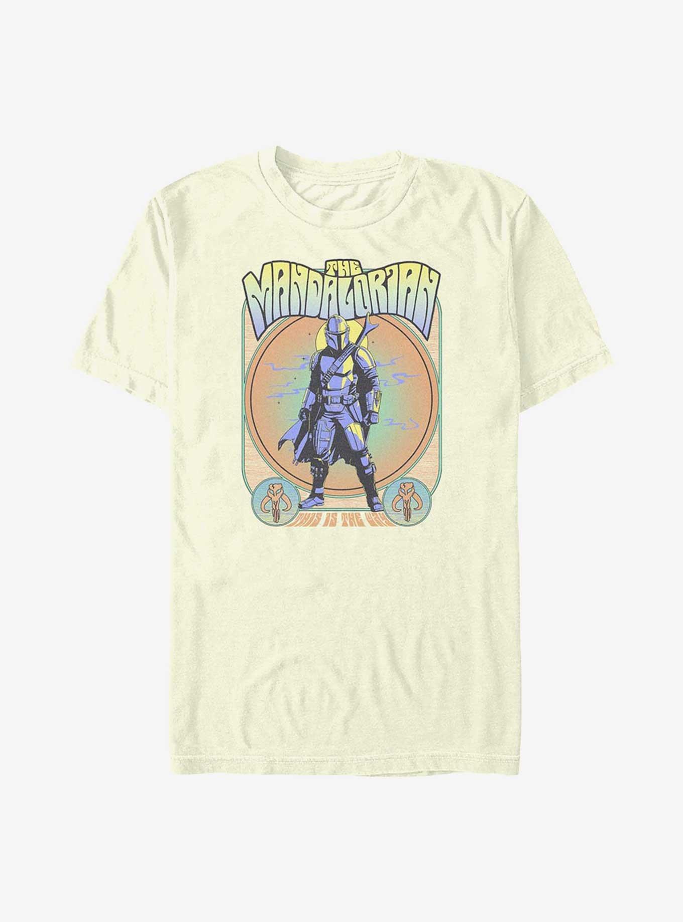 Star Wars The Mandalorian Retro Mando T-Shirt