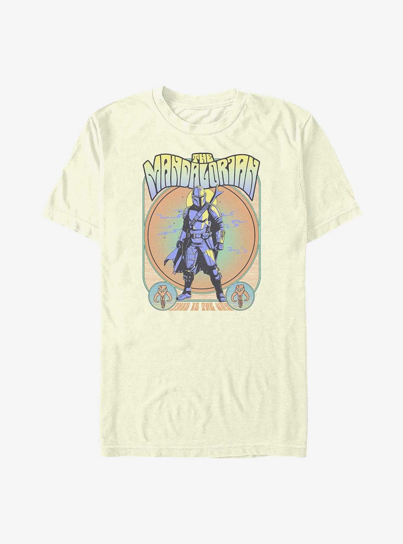 Star Wars The Mandalorian Retro Mando T-Shirt, , hi-res