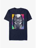 Star Wars The Mandalorian Inverse Mando T-Shirt, NAVY, hi-res