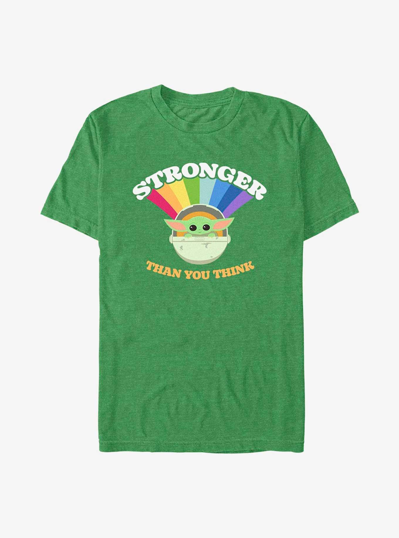 Star Wars The Mandalorian Stronger Grogu T-Shirt, KEL HTR, hi-res