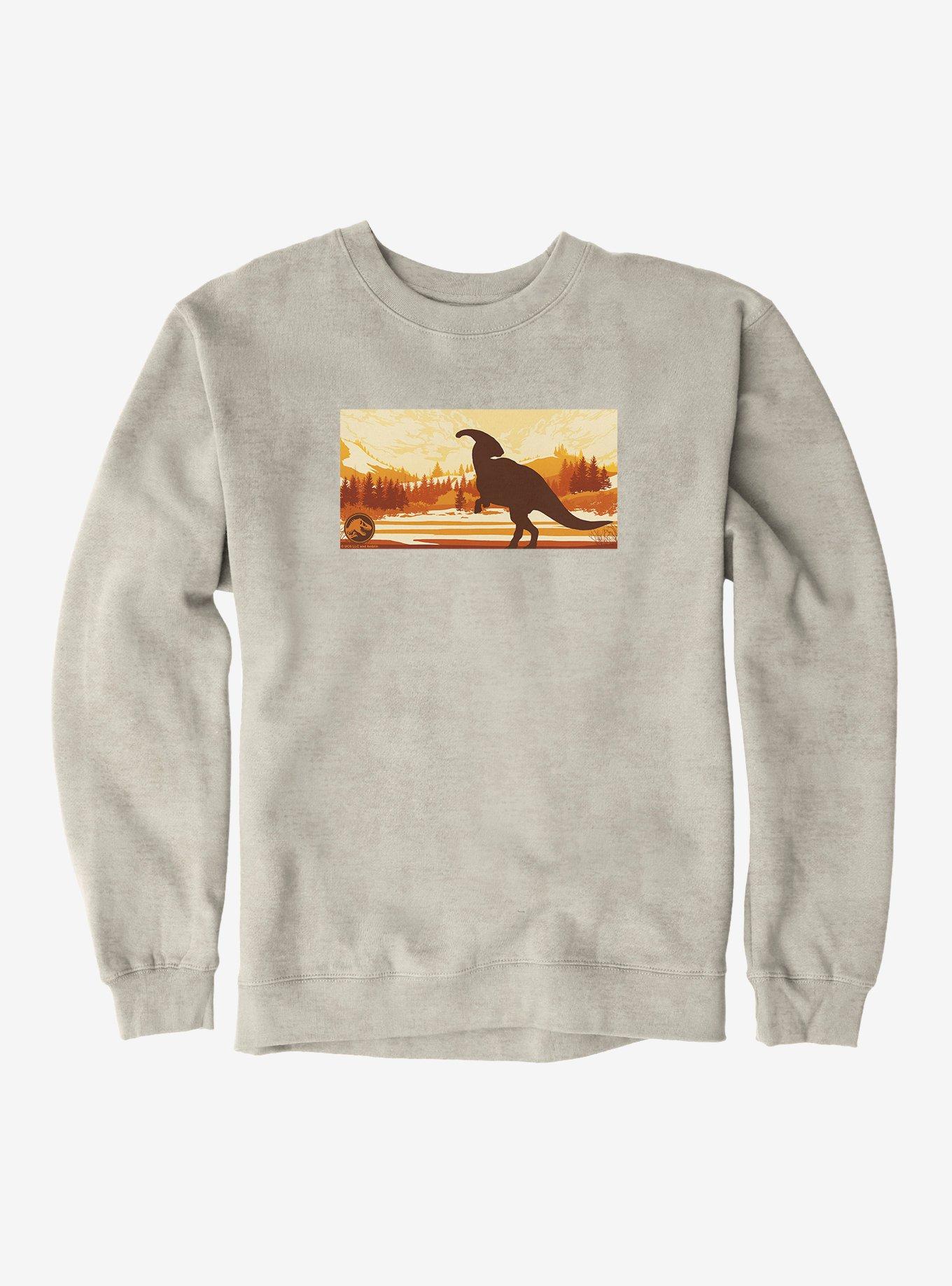 Jurassic World Dominion Parasaurolophus Look Back Sweatshirt