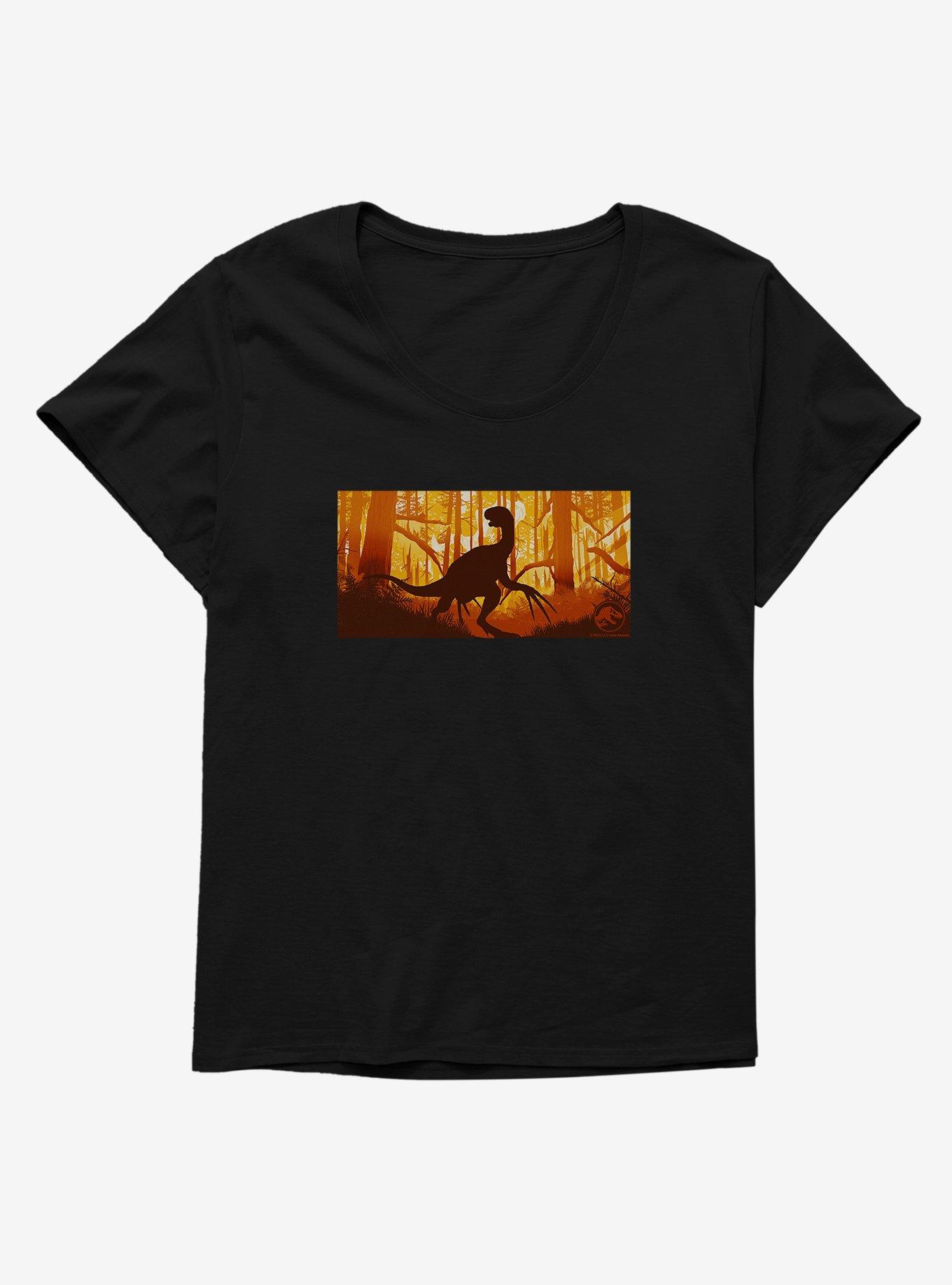 Jurassic World Dominion In The Wild Womens T-Shirt Plus Size, , hi-res