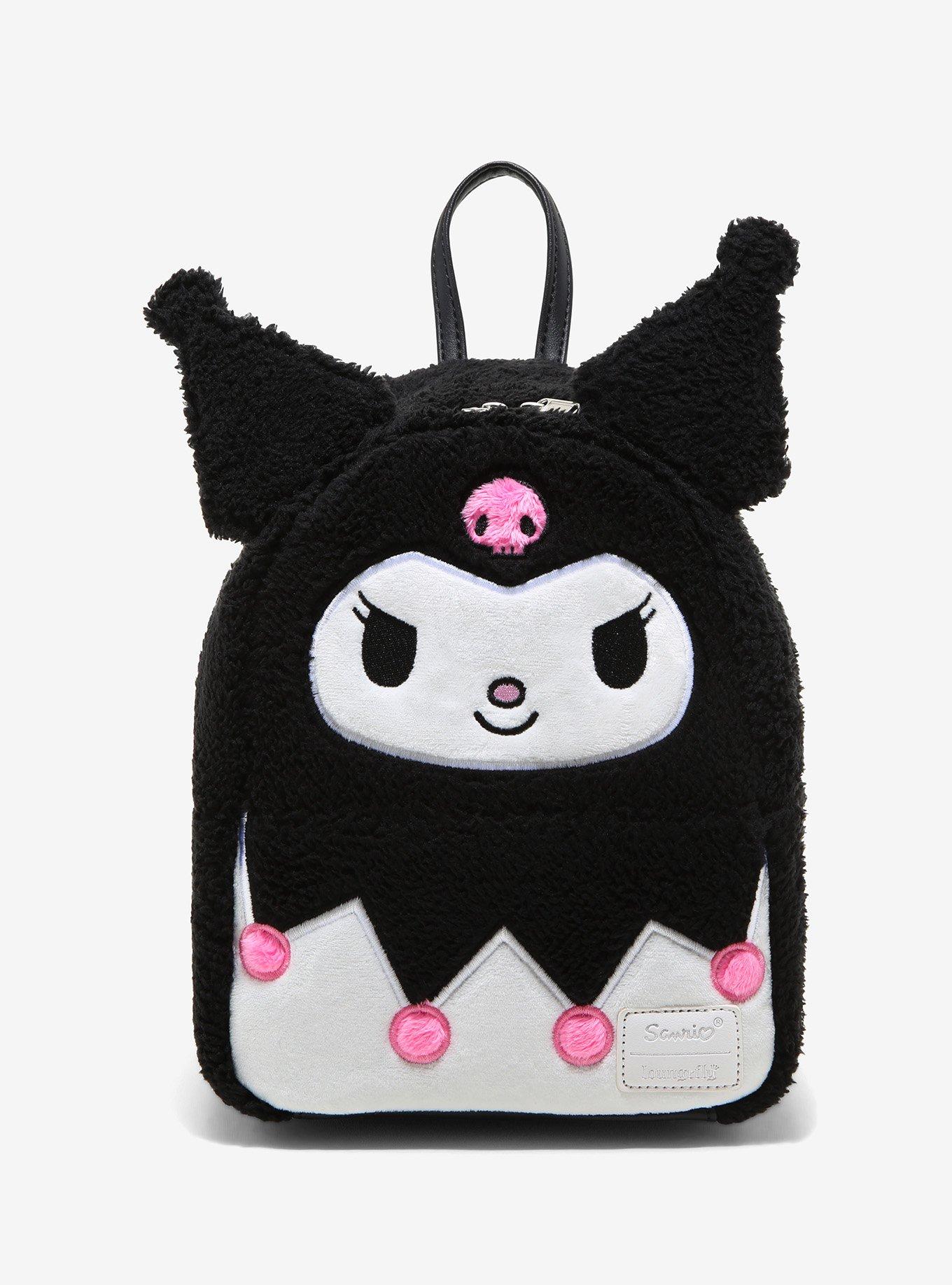 Sanrio Loungefly Loves Hello Kitty print backpack with bows & ears *Flawed