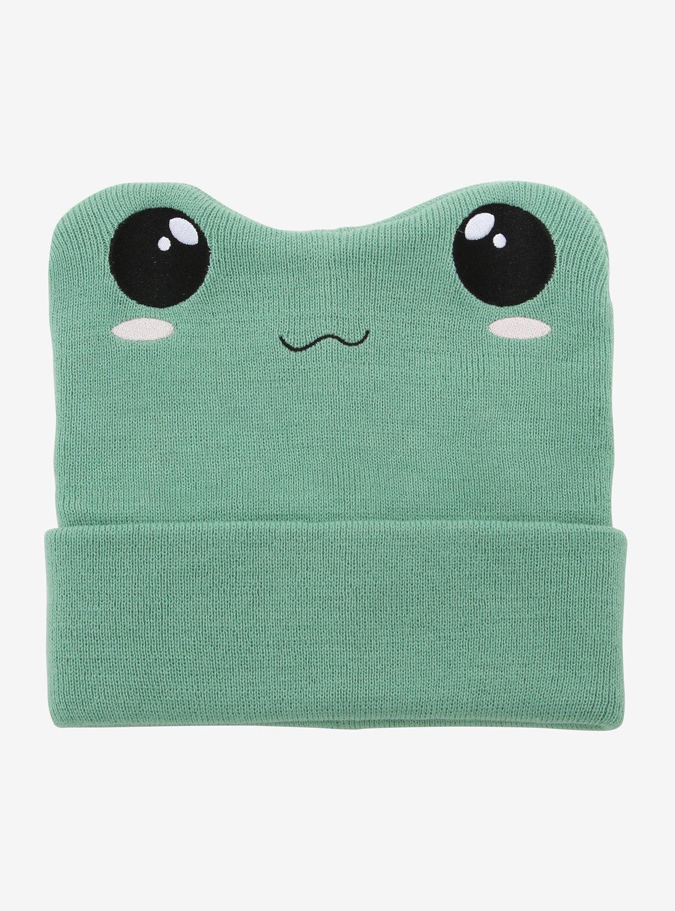 Kawaii Frog Beanie, , hi-res