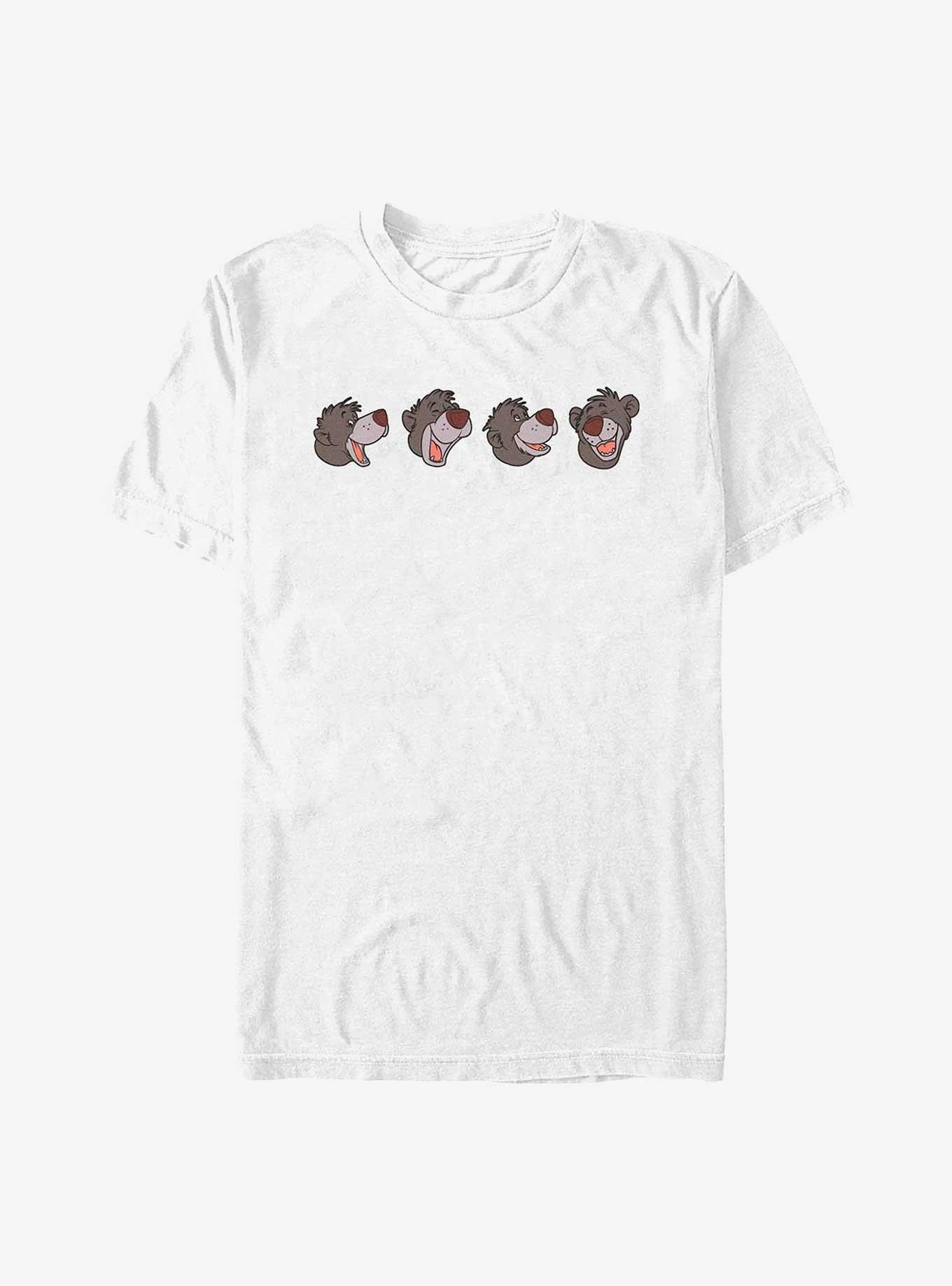 Disney The Jungle Book Baloo Faces T-Shirt, , hi-res