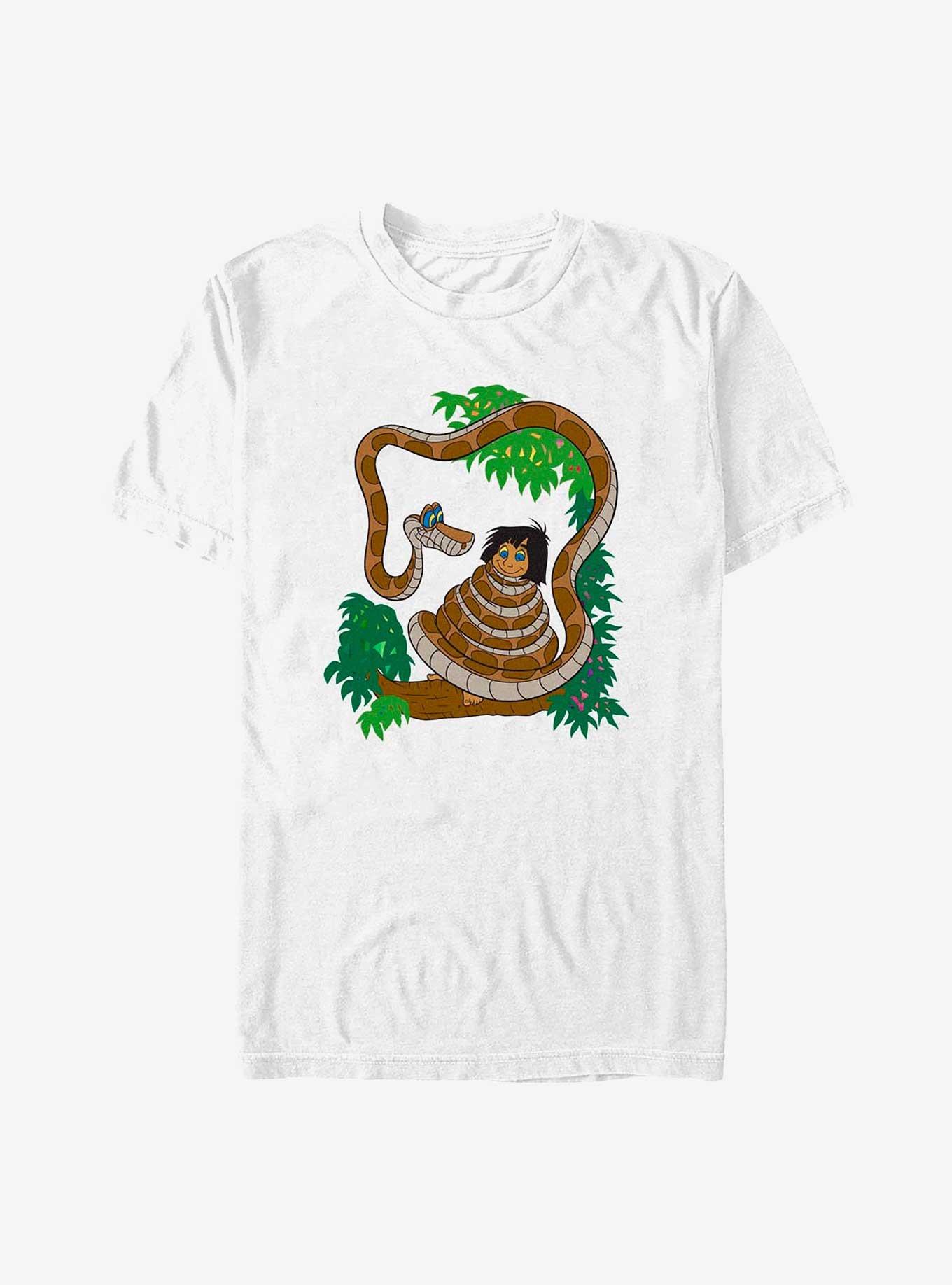 Disney The Jungle Book Kaa In The Tree T-Shirt, WHITE, hi-res