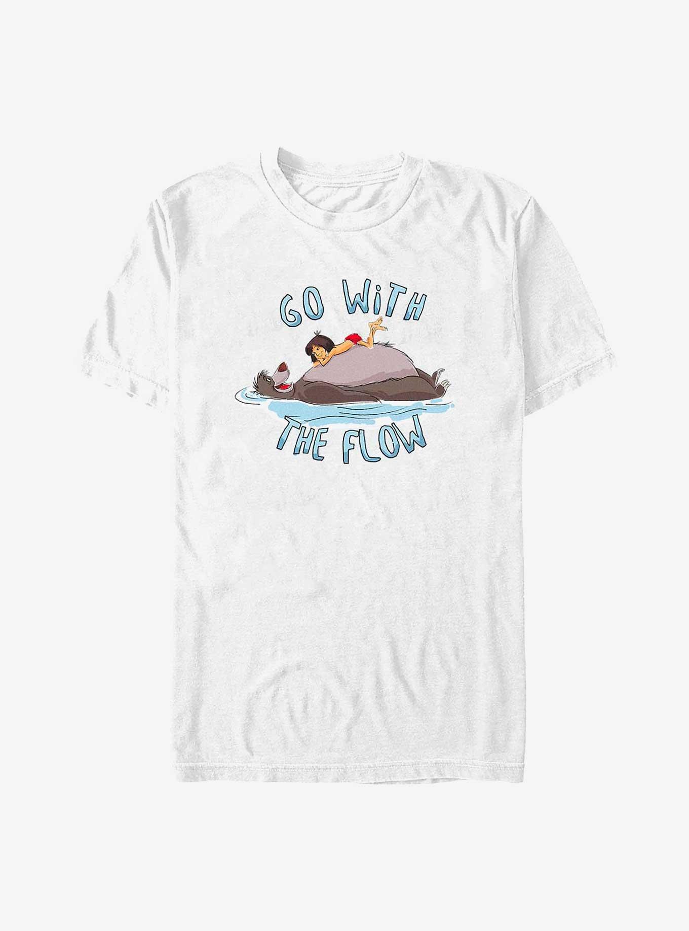 Disney The Jungle Book Go With The Flow T-Shirt, WHITE, hi-res