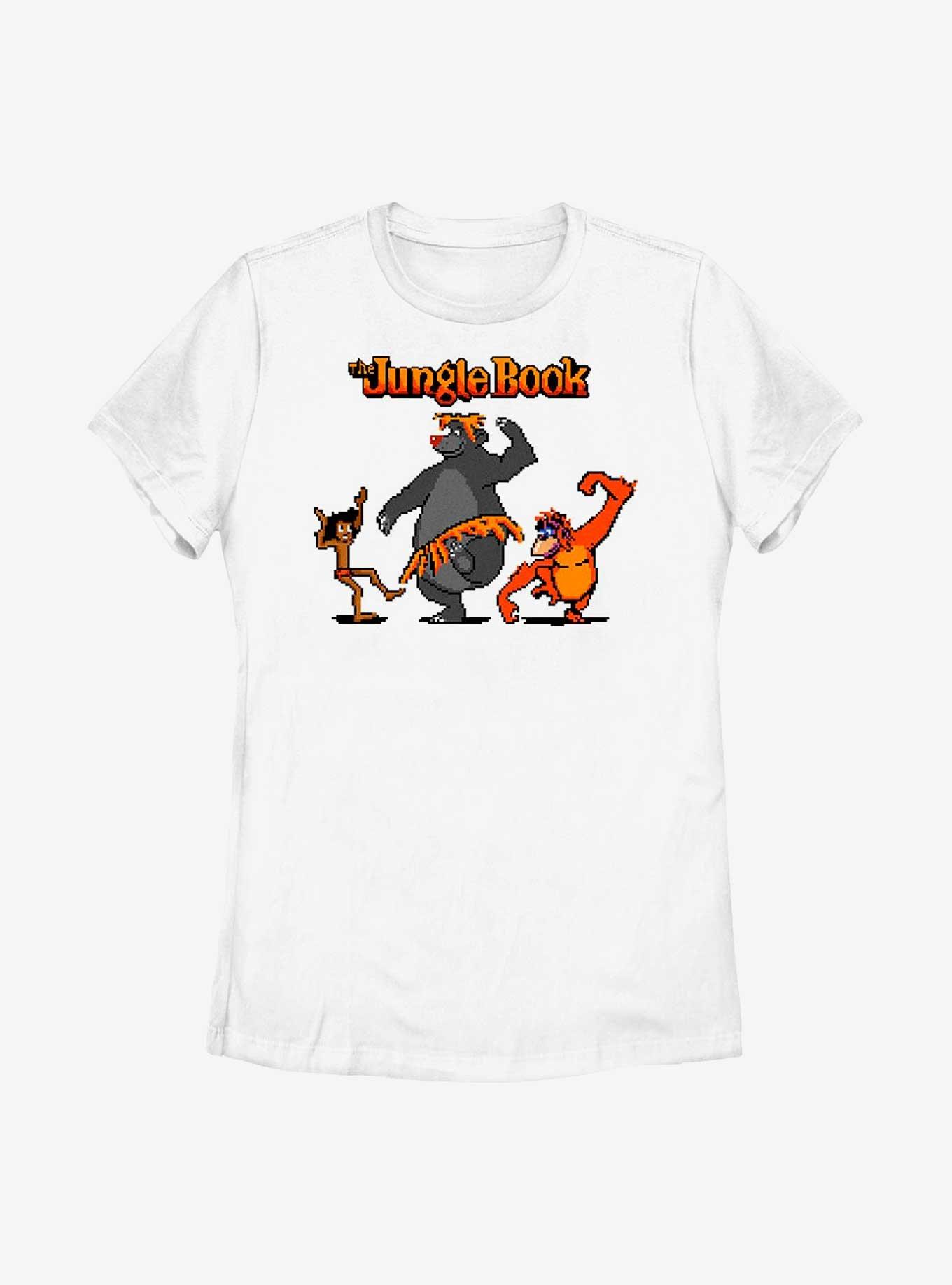 Disney The Jungle Book 8-Bit Like You Womens T-Shirt, WHITE, hi-res